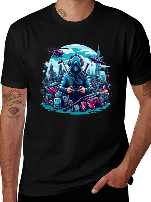 Gamer Cityscape T-Shirt