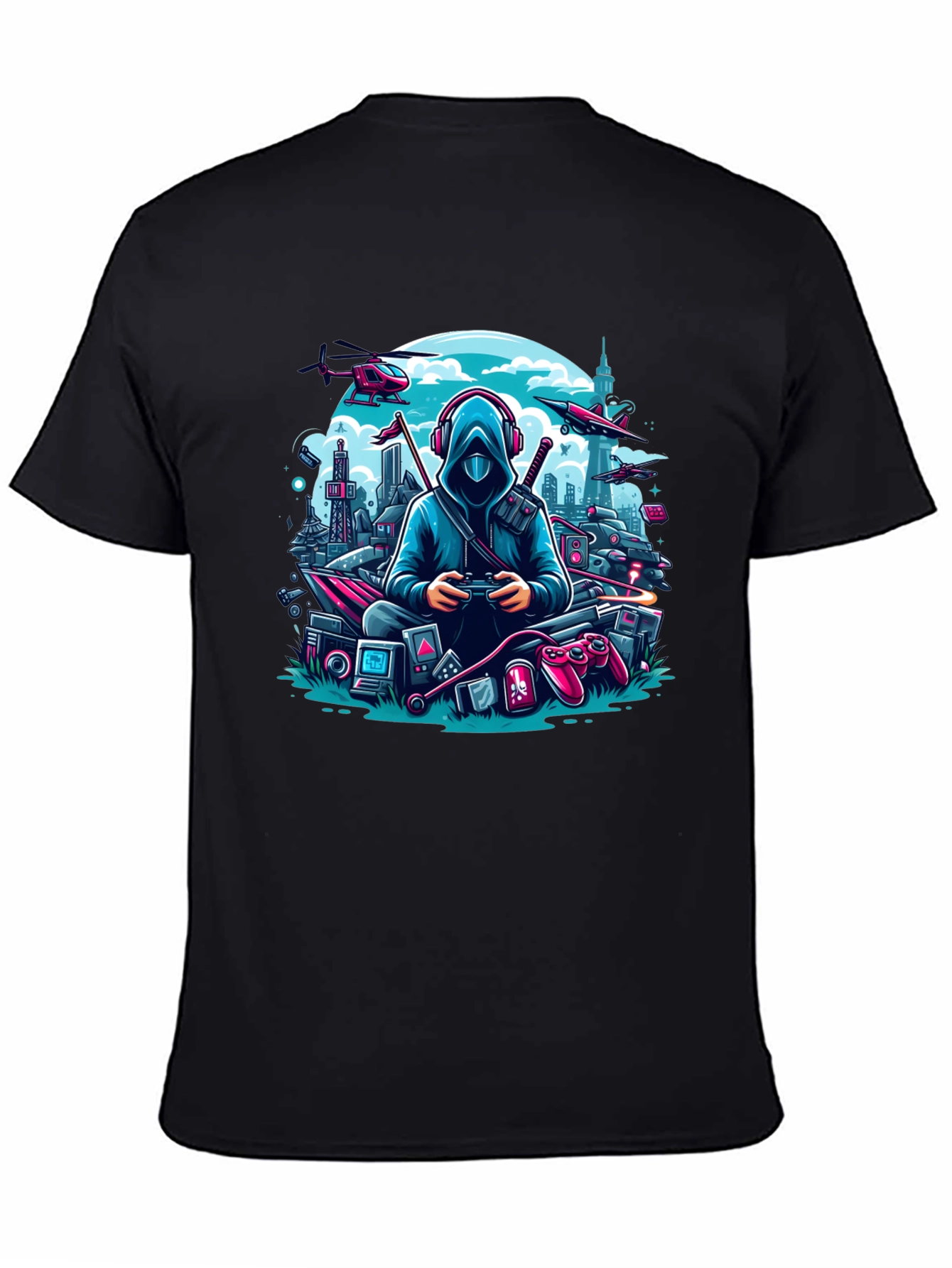 Gamer Cityscape T-Shirt