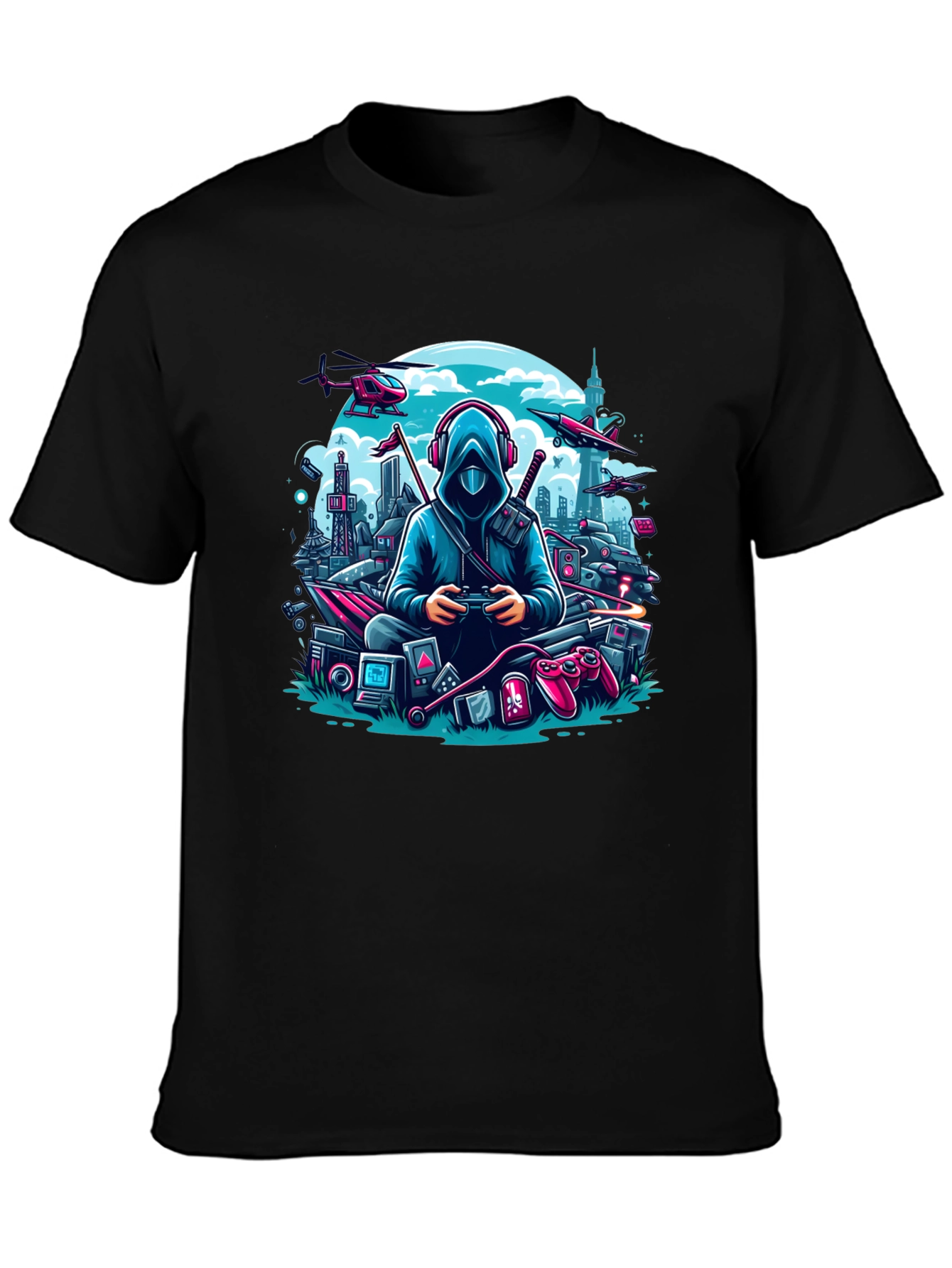Gamer Cityscape T-Shirt