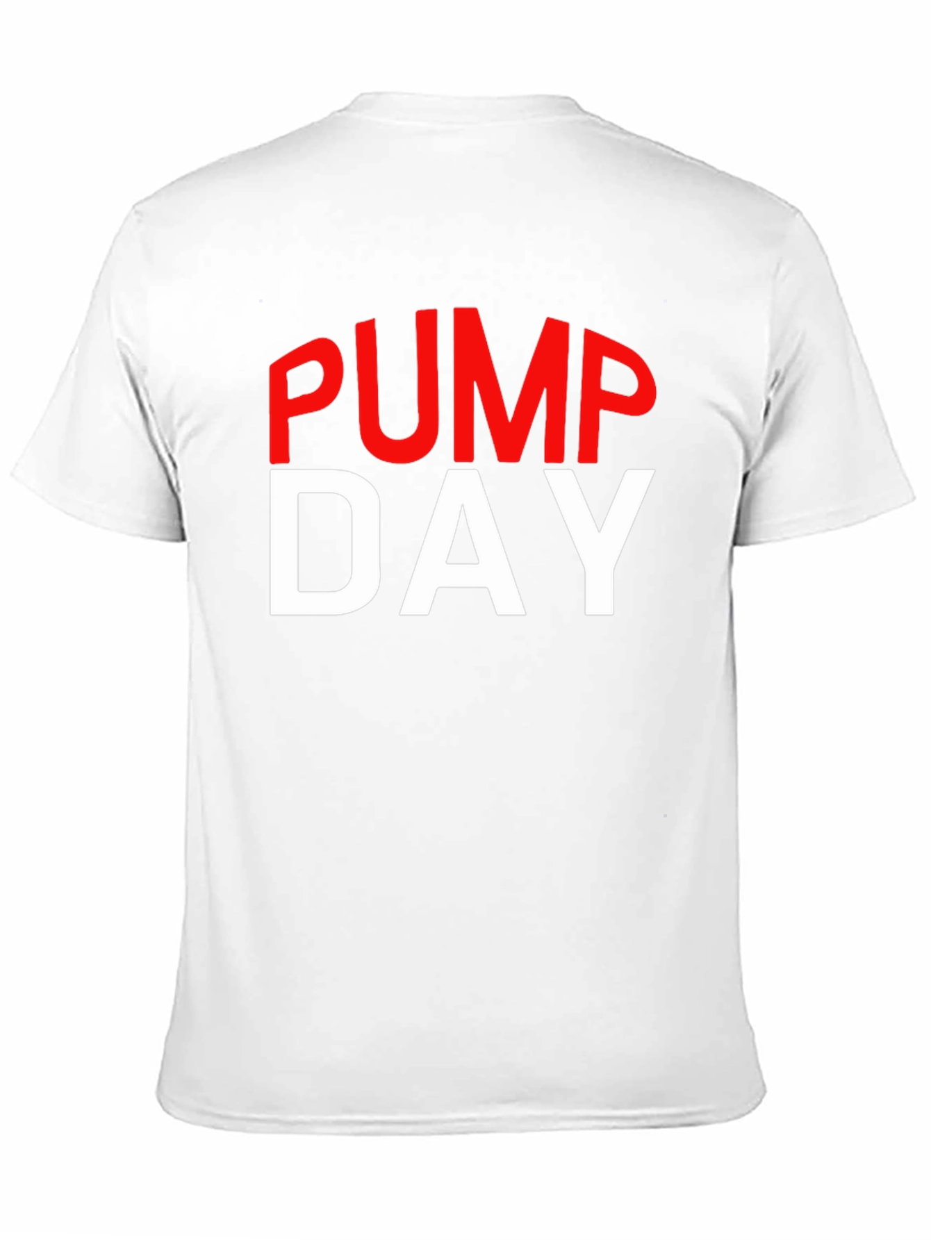 Pump Day Graphic Tee - Black Cotton Gym Shirt