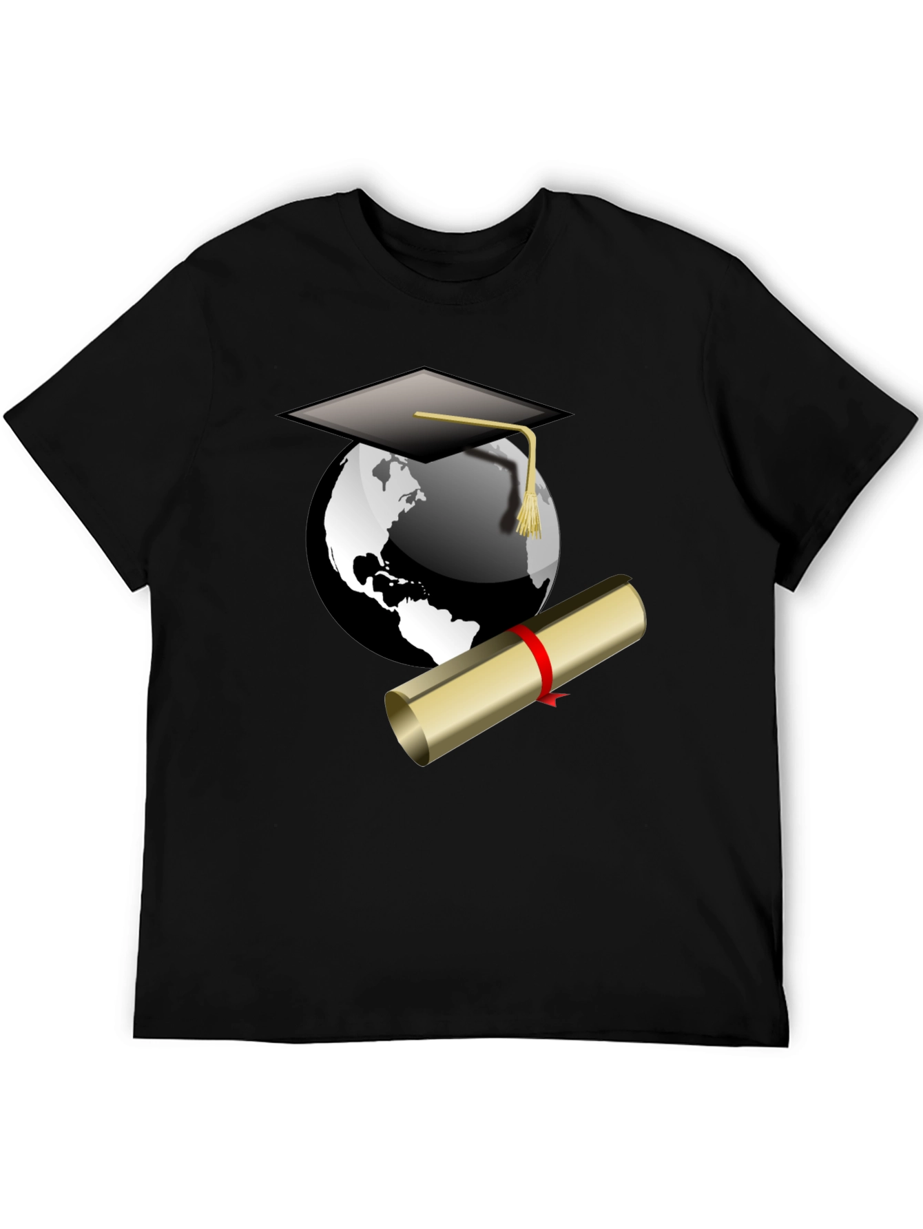 Graduation Globe T-Shirt - Celebrate Global Education