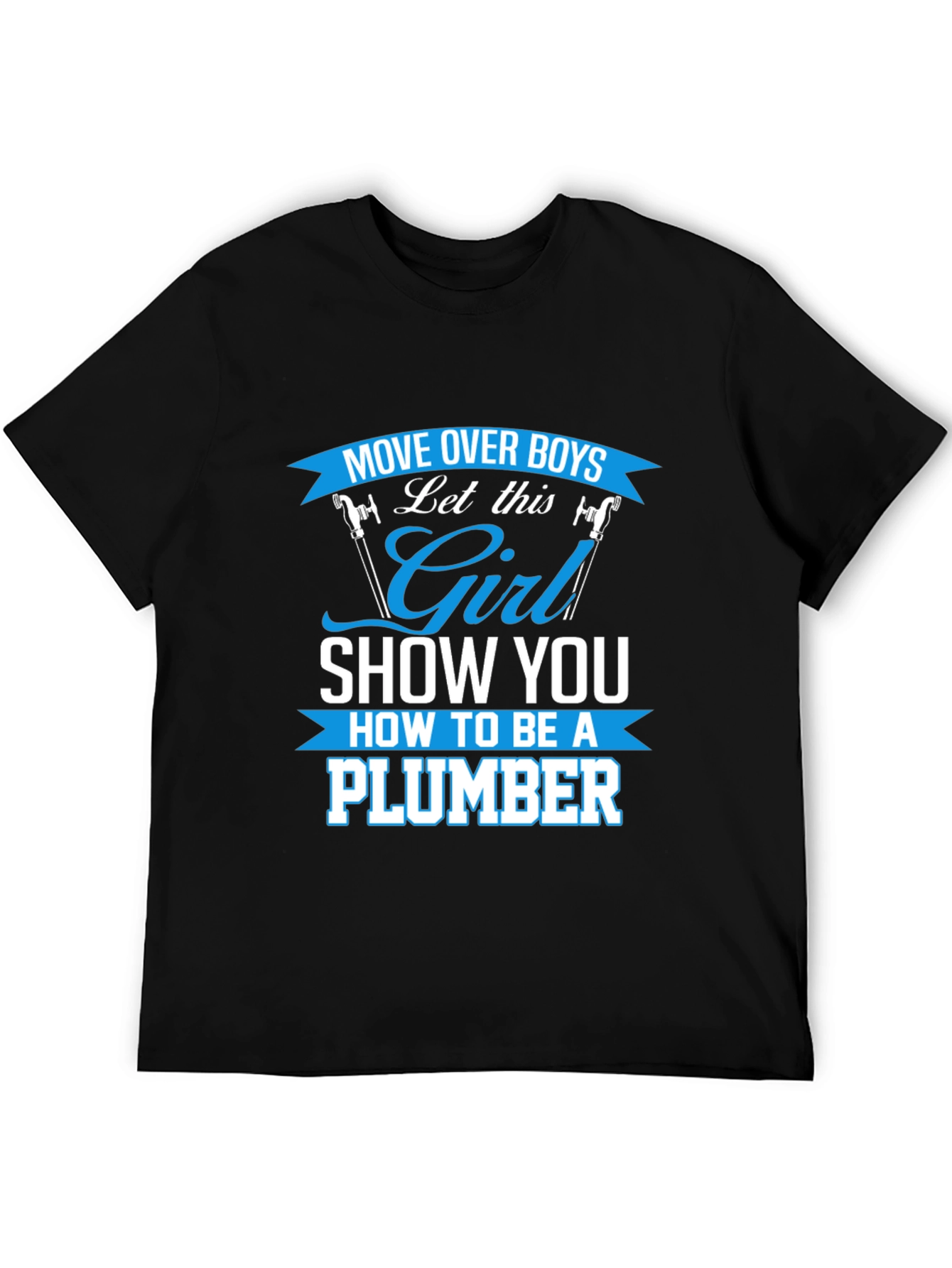 Girl Plumber Graphic T-Shirt