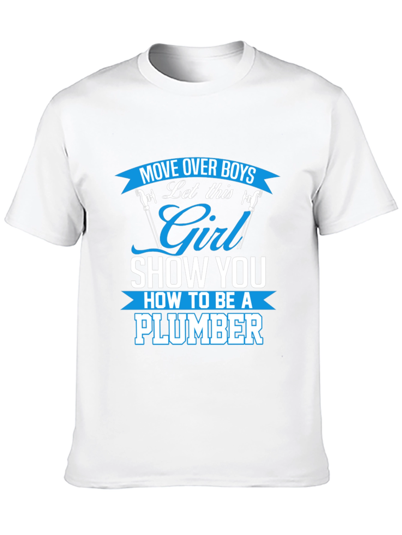 Girl Plumber Graphic T-Shirt