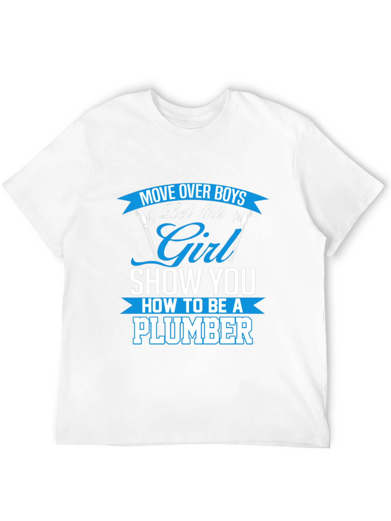 Girl Plumber Graphic T-Shirt