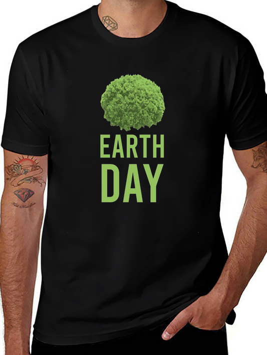 Earth Day Green Tree Graphic Tee