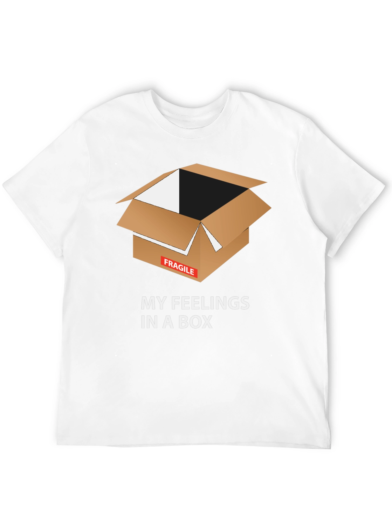 Fragile Feelings T-Shirt - Box Graphic Tee