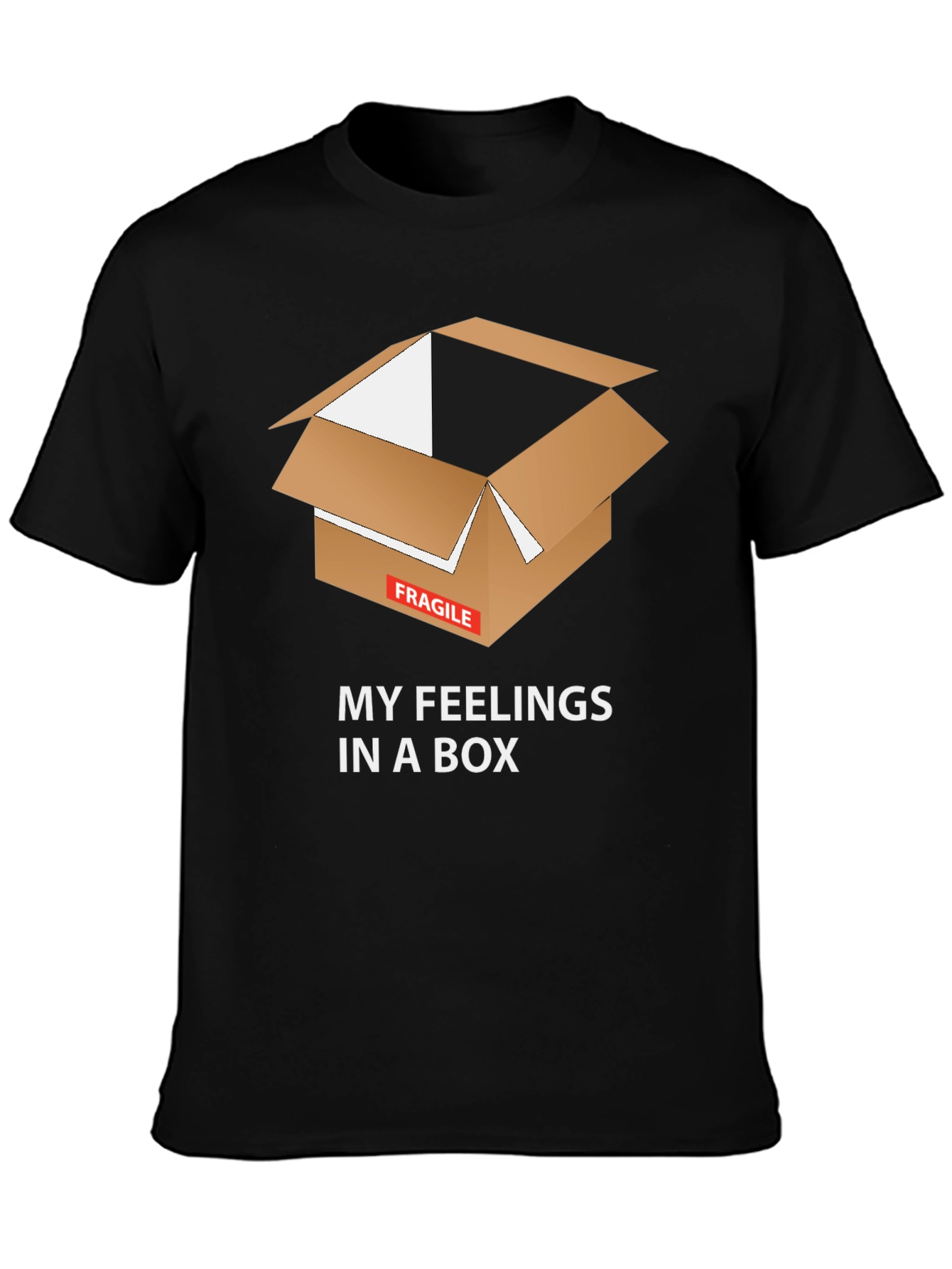Fragile Feelings T-Shirt - Box Graphic Tee