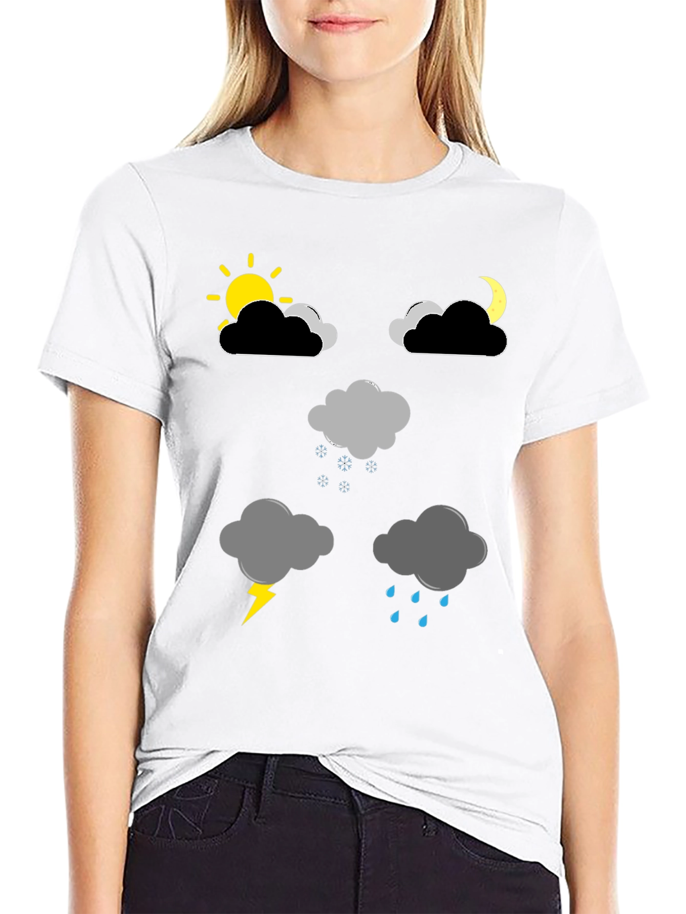 Weather Pattern Graphic T-Shirt