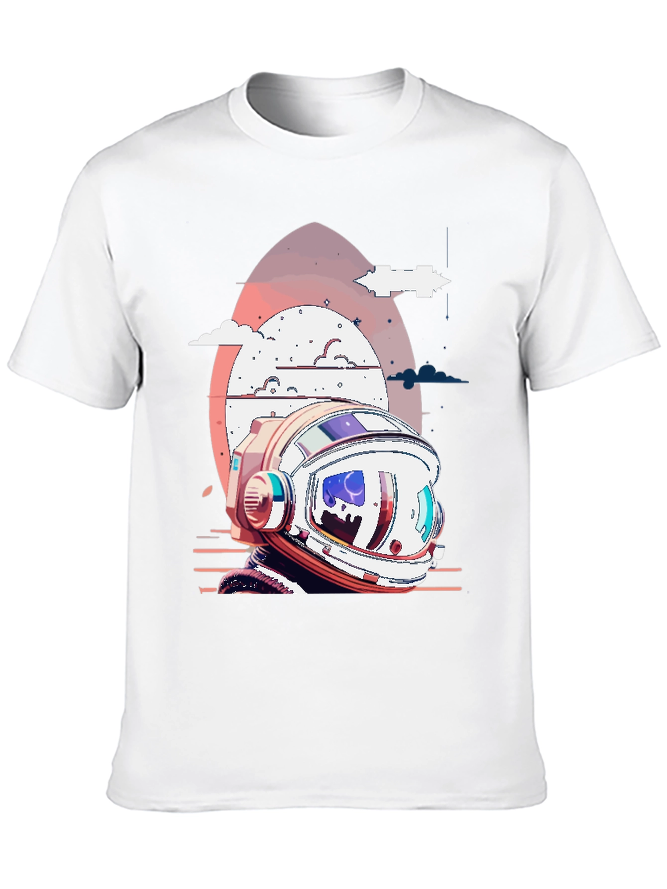 Retro Astronaut Helmet T-Shirt