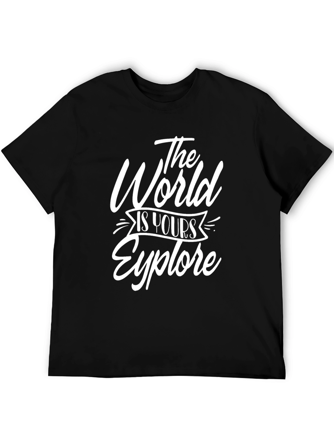 The World is Yours Explore Graphic Tee