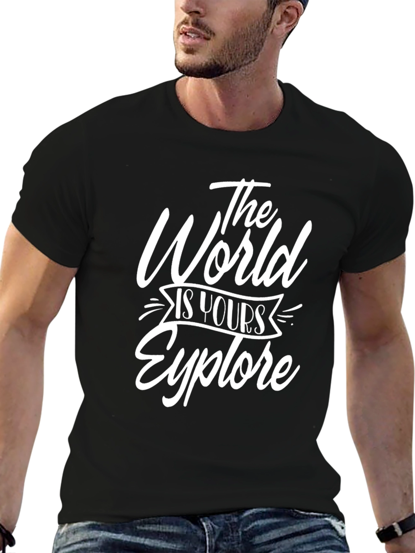 The World is Yours Explore Graphic Tee