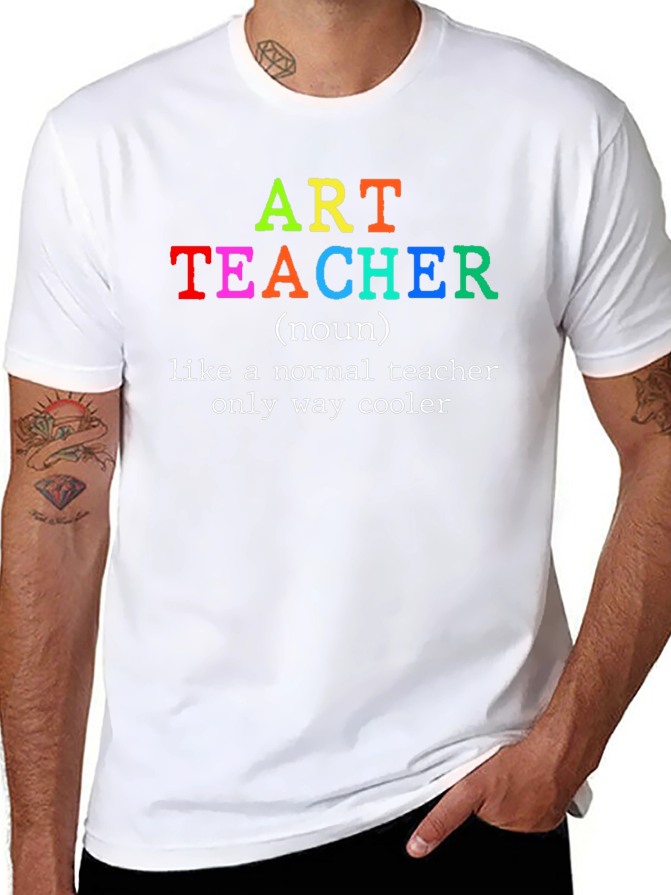 Art Teacher T-Shirt - Only Way Cooler Tee