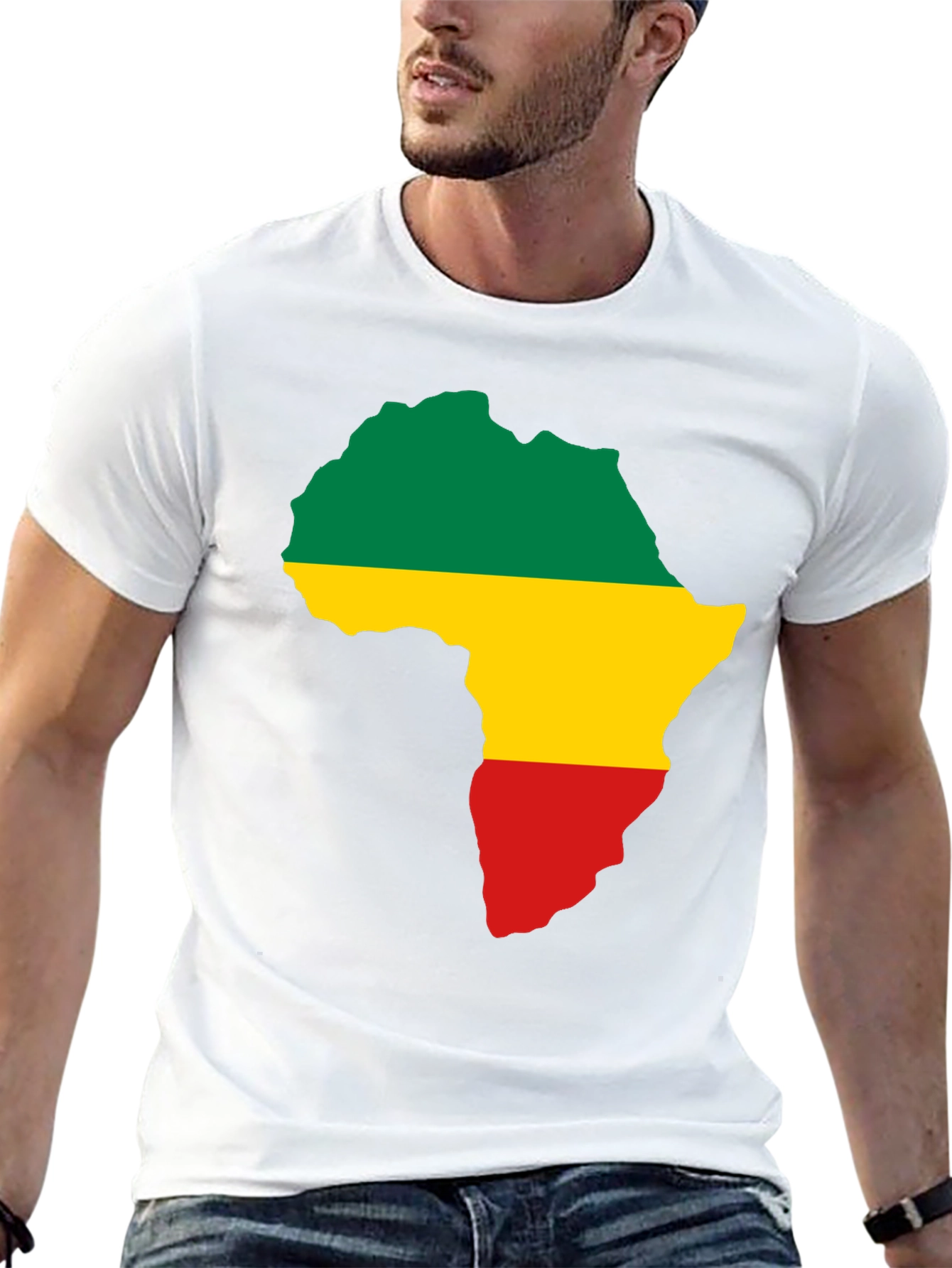 Africa Continent Colors T-Shirt