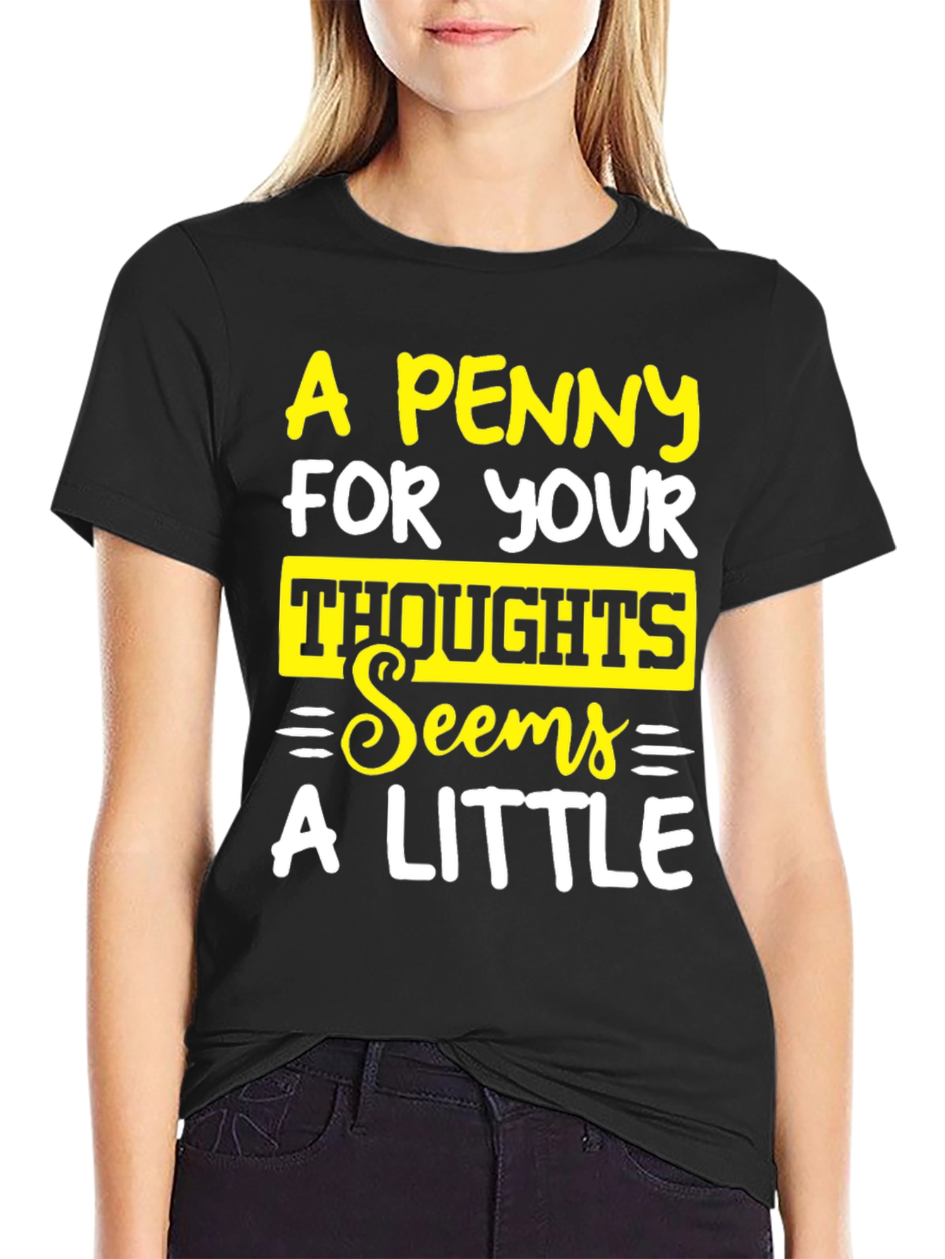 A Penny For Your Thoughts Graphic Tee