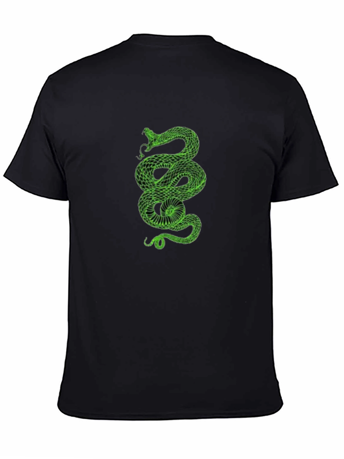 Green Snake Graphic Tee - Stylish Mens Shirt