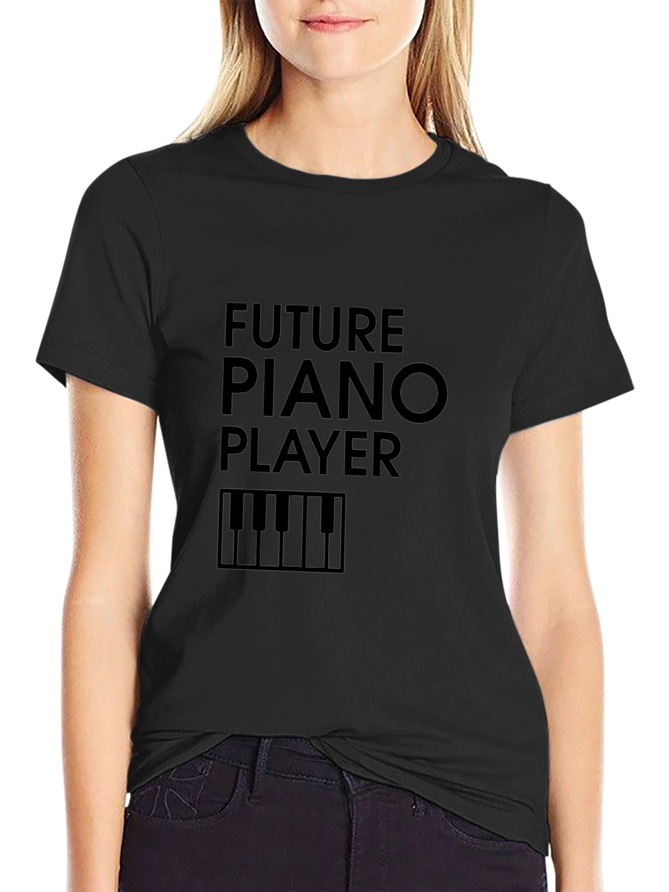 Future Piano Player Graphic Tee
