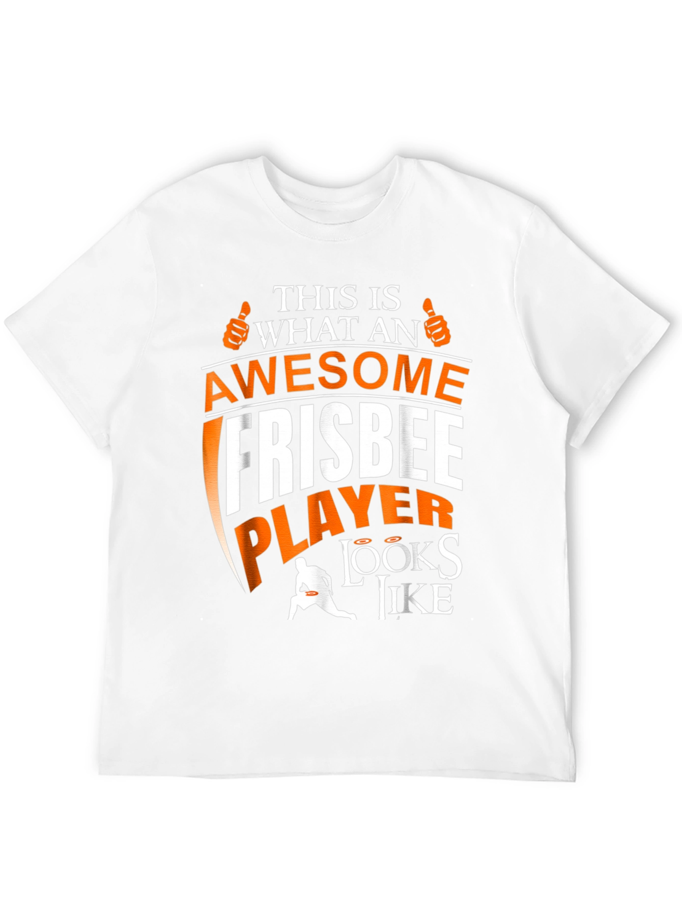 Awesome Frisbee Player Graphic Tee