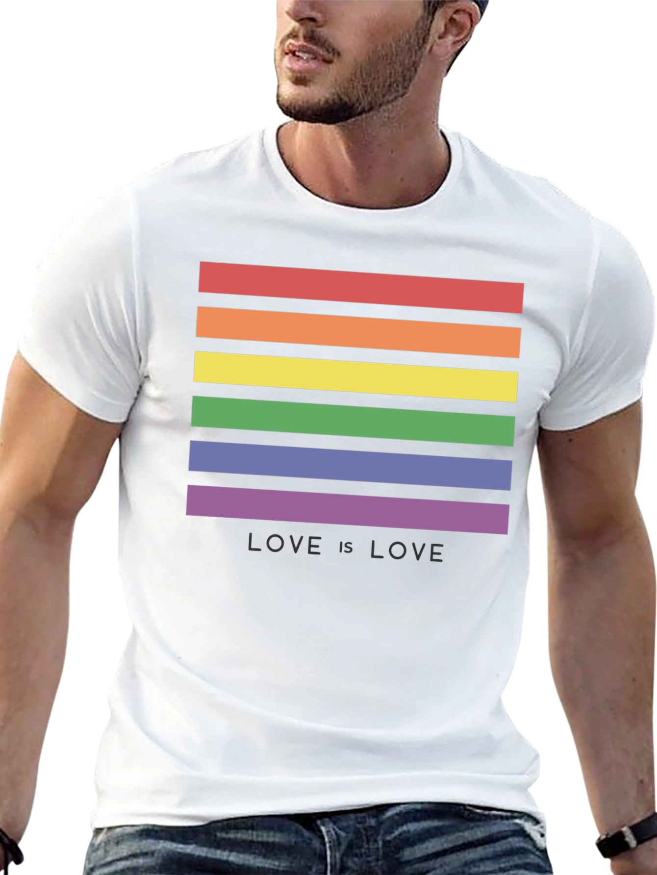 Love is Love Rainbow Pride T-Shirt