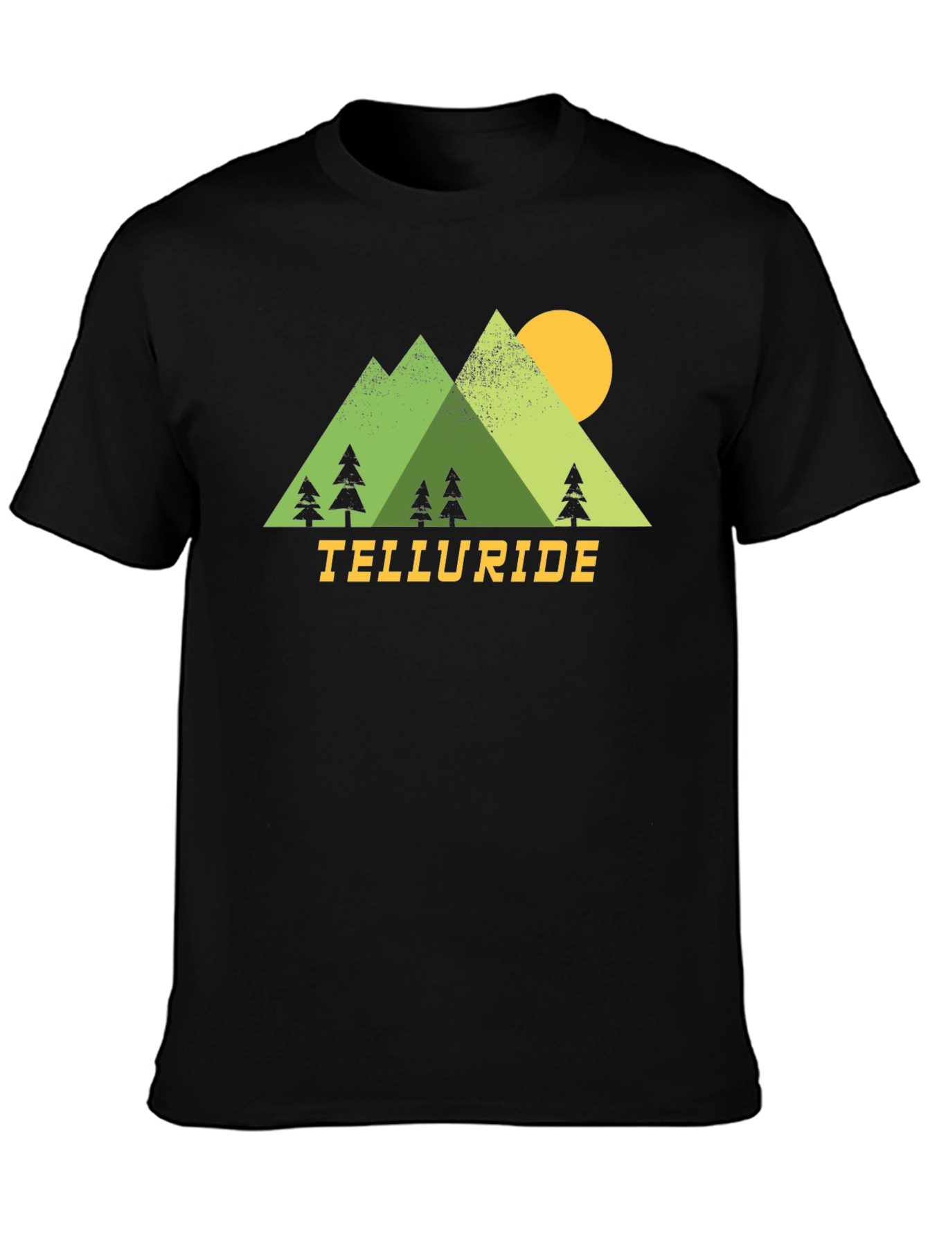 Telluride Mountain Graphic Tee - Black