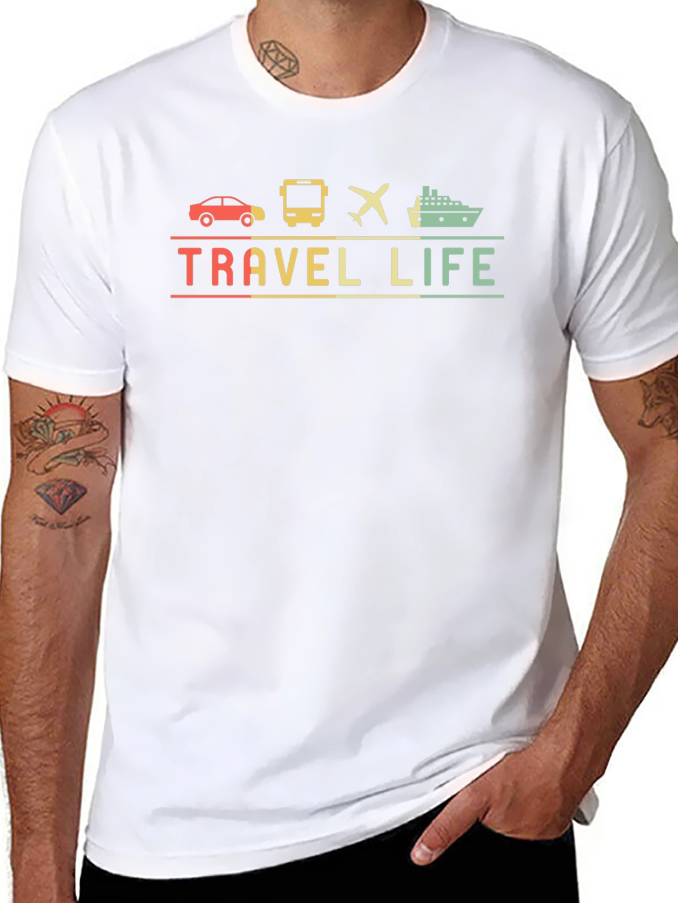 Travel Life T-Shirt | Adventure Tee | Graphic Top