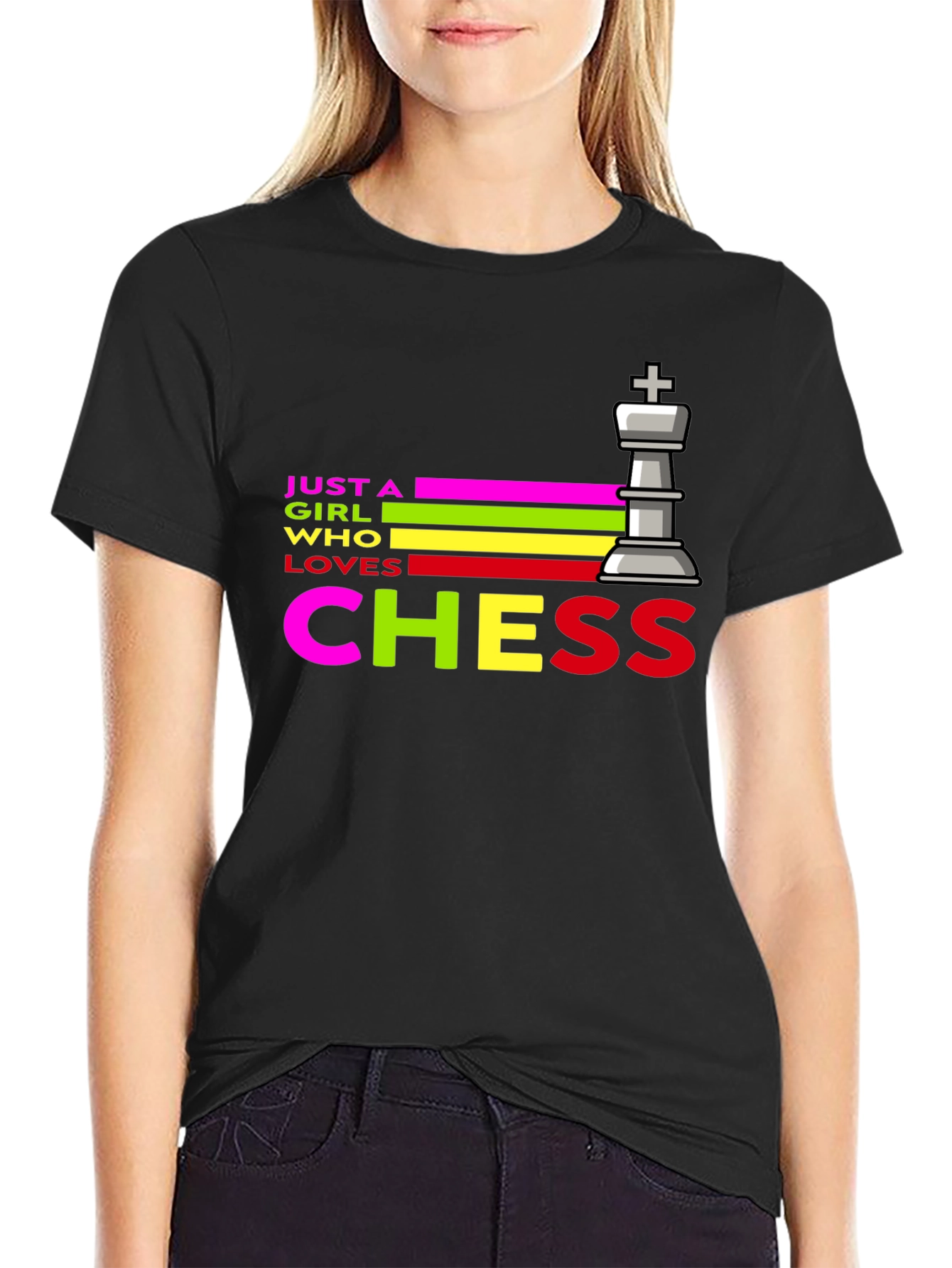 Just A Girl Who Loves Chess T-Shirt