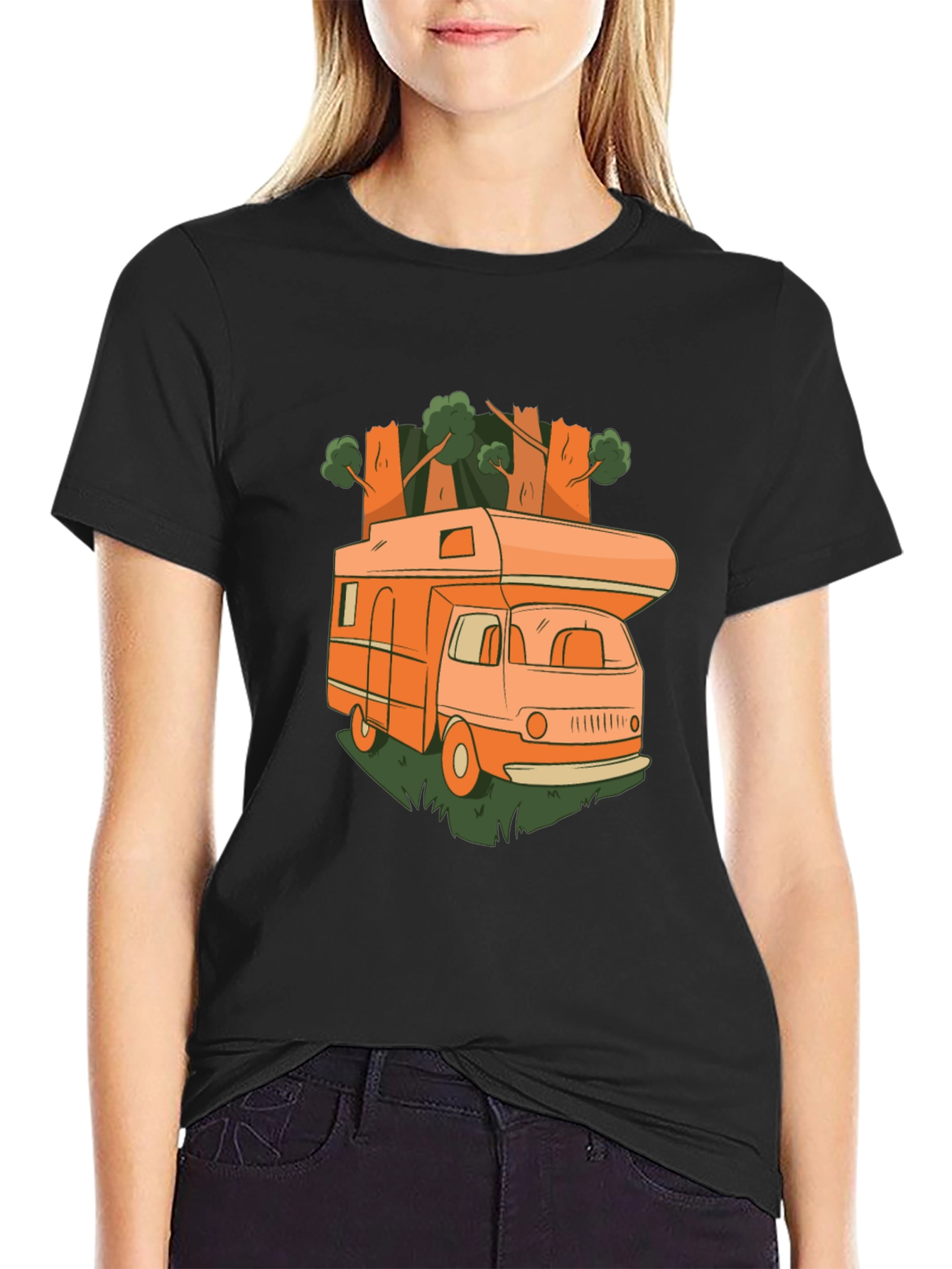 Retro Camper Graphic T-Shirt