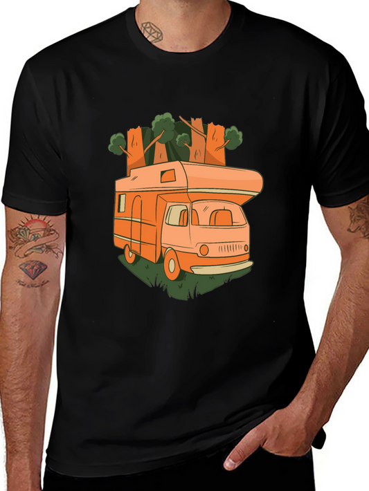 Retro Camper Graphic T-Shirt