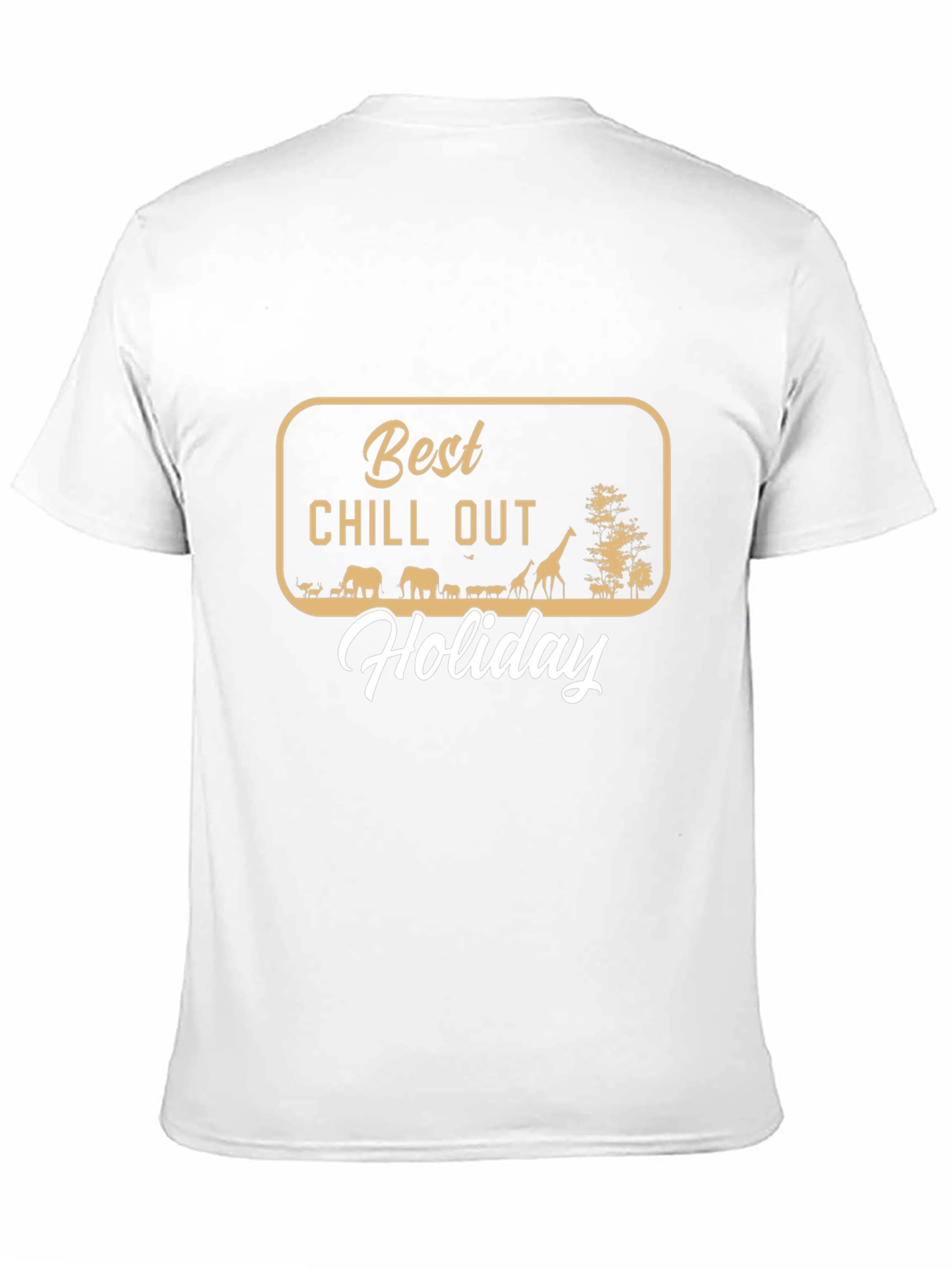 Best Chill Out Holiday Graphic T-Shirt
