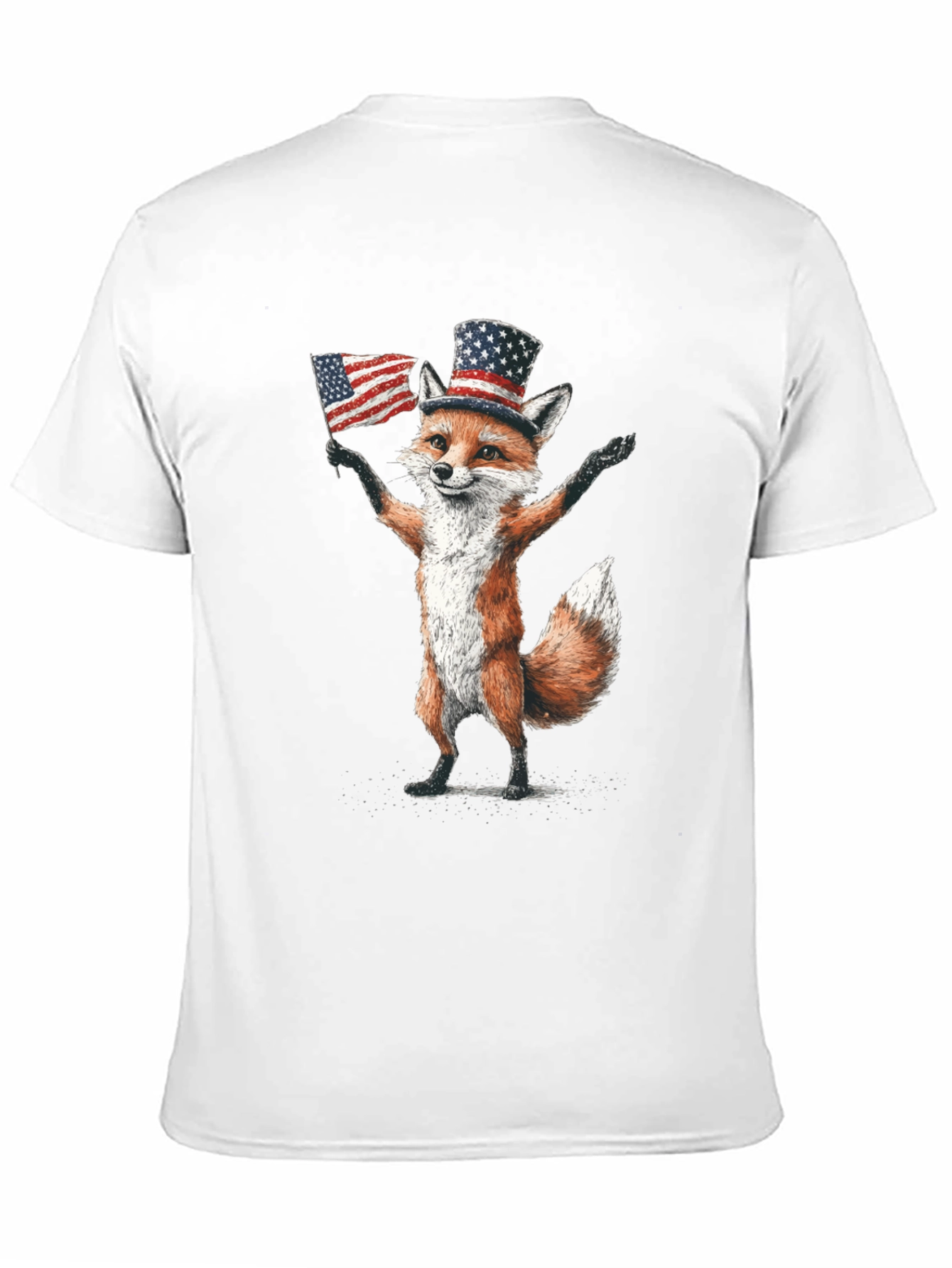 Patriotic Fox T-Shirt