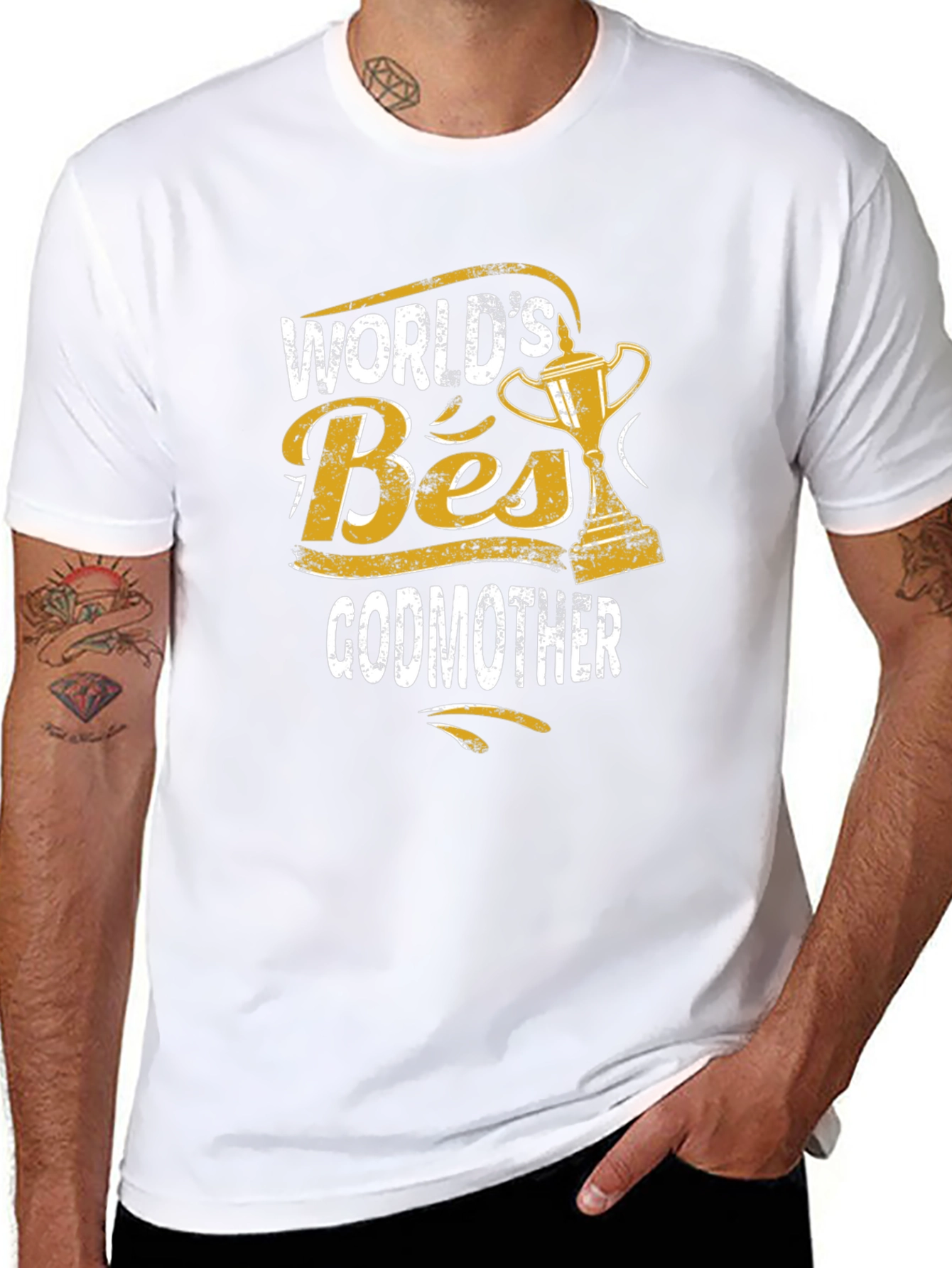 Worlds Best Godmother T-Shirt