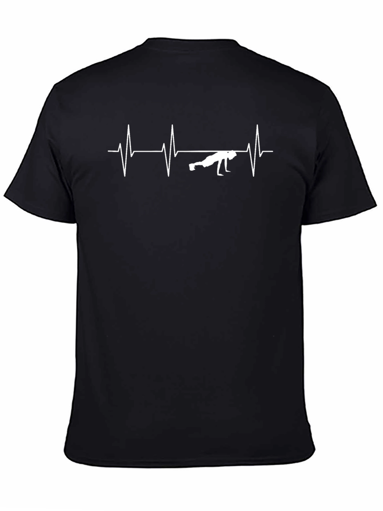 Fitness Heartbeat T-Shirt - Workout Motivation Tee