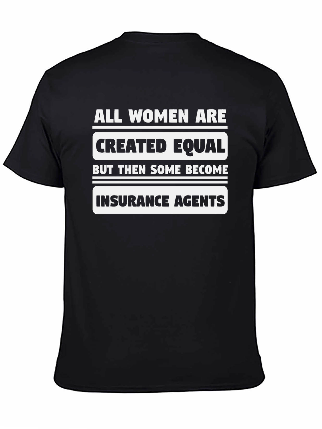 Funny Insurance Agent Womens T-Shirt