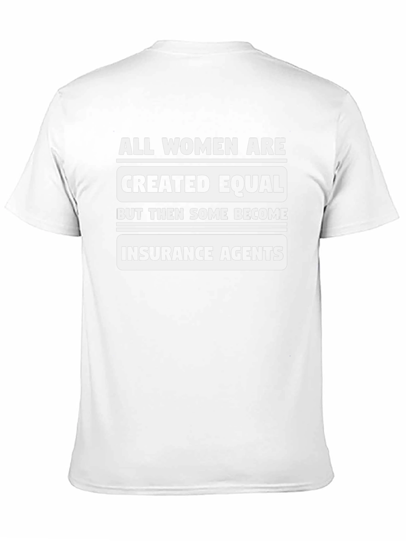 Funny Insurance Agent Womens T-Shirt