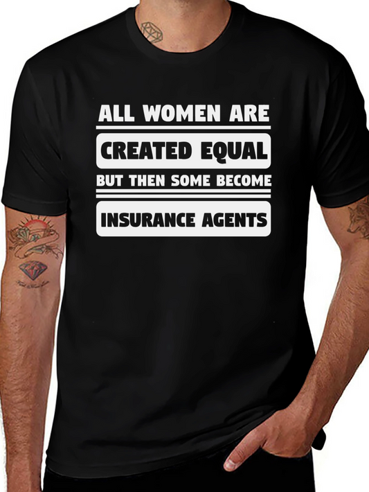Funny Insurance Agent Womens T-Shirt