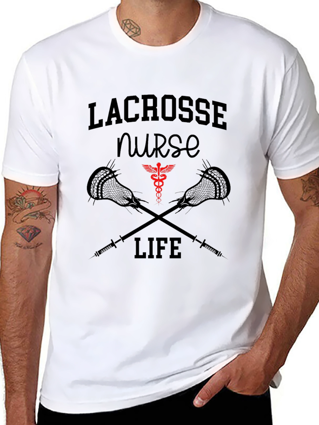 Lacrosse Nurse Life T-Shirt
