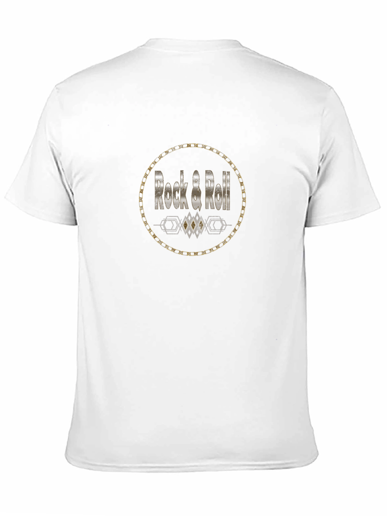 Rock & Roll Graphic Tee - Classic Black T-Shirt