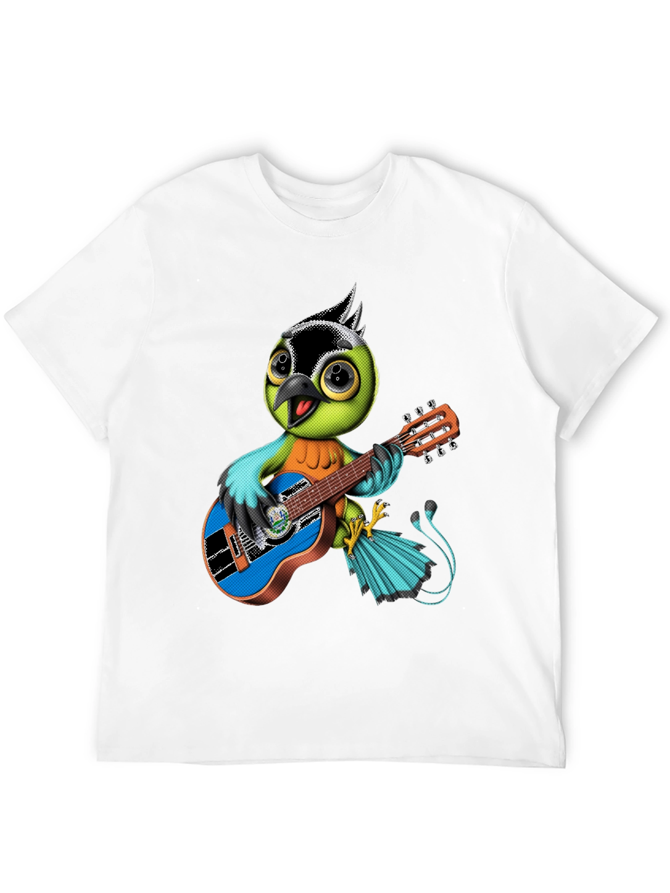 Bird Playing Guitar T-Shirt