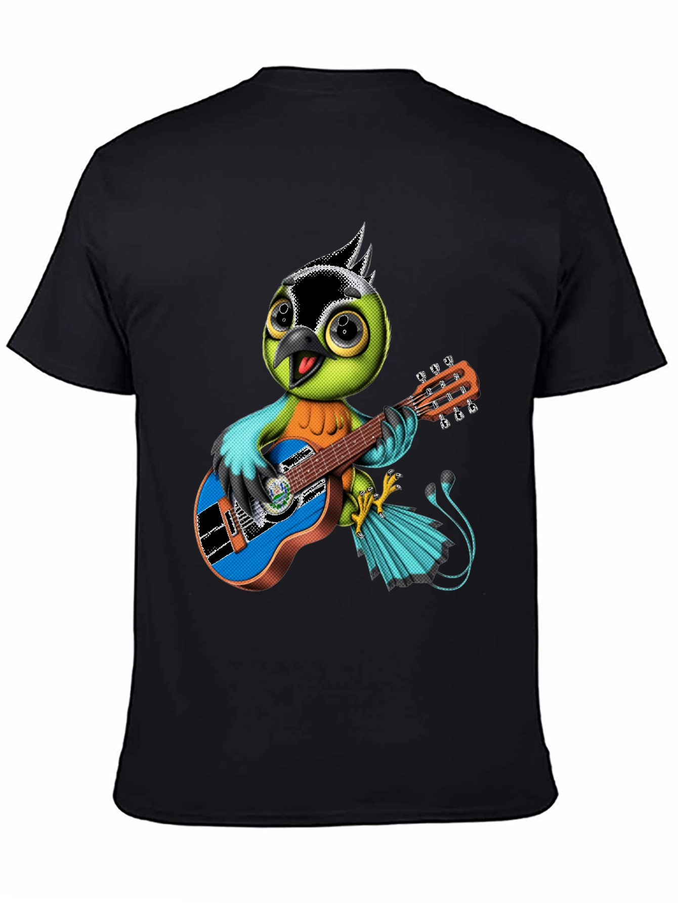 Bird Playing Guitar T-Shirt