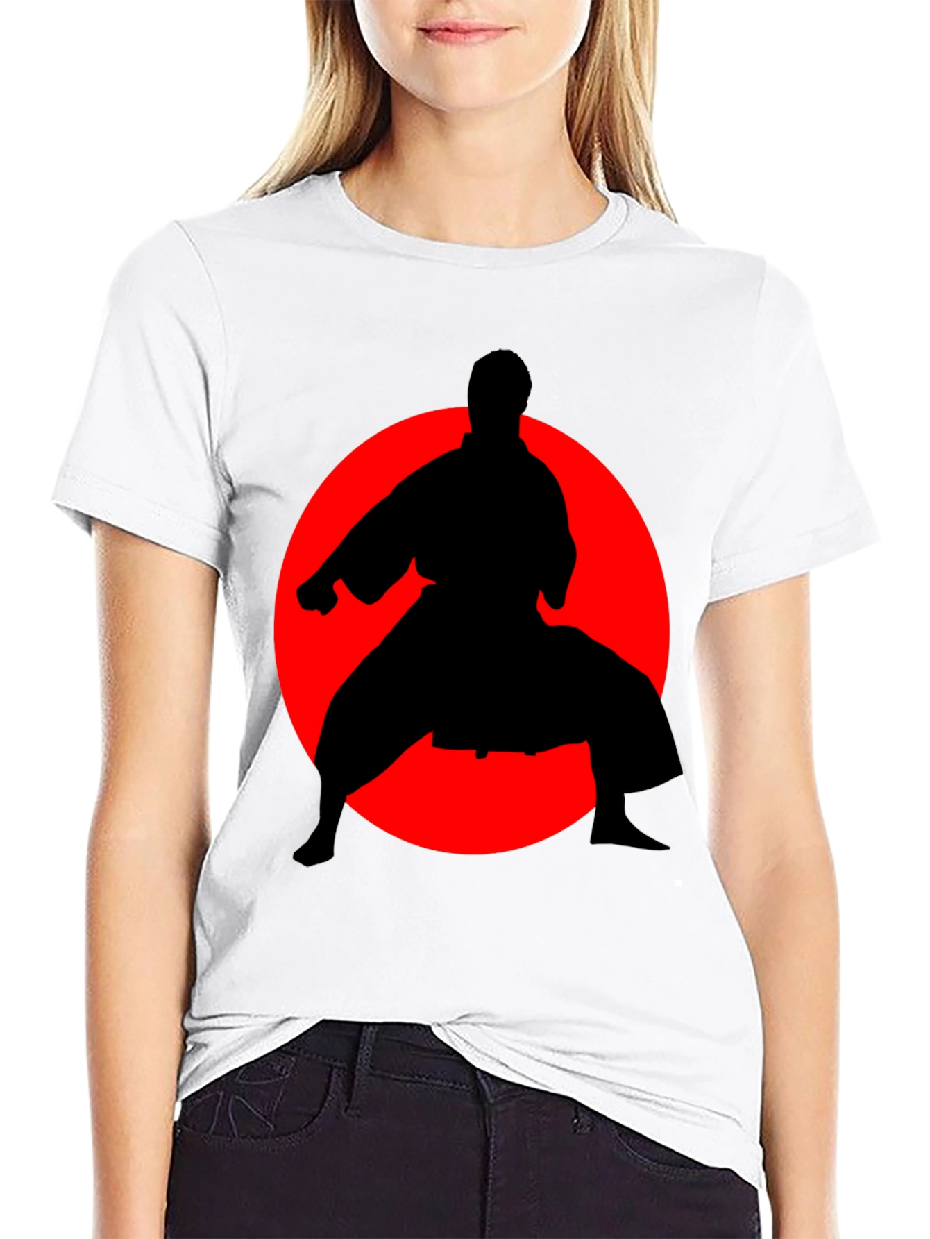 Karate Silhouette T-Shirt
