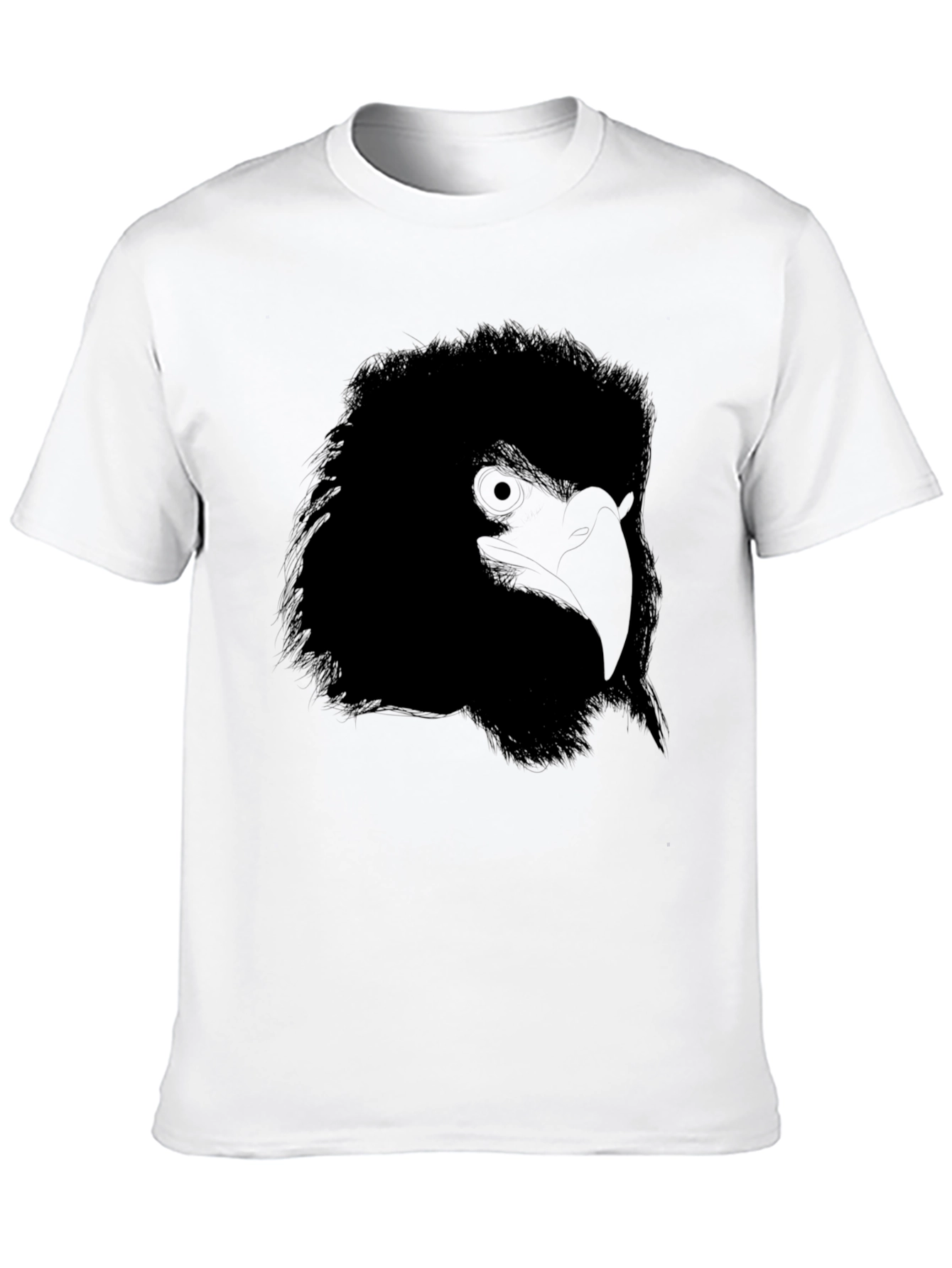 Black Bird Graphic Tee - Mens Stylish Casual Top