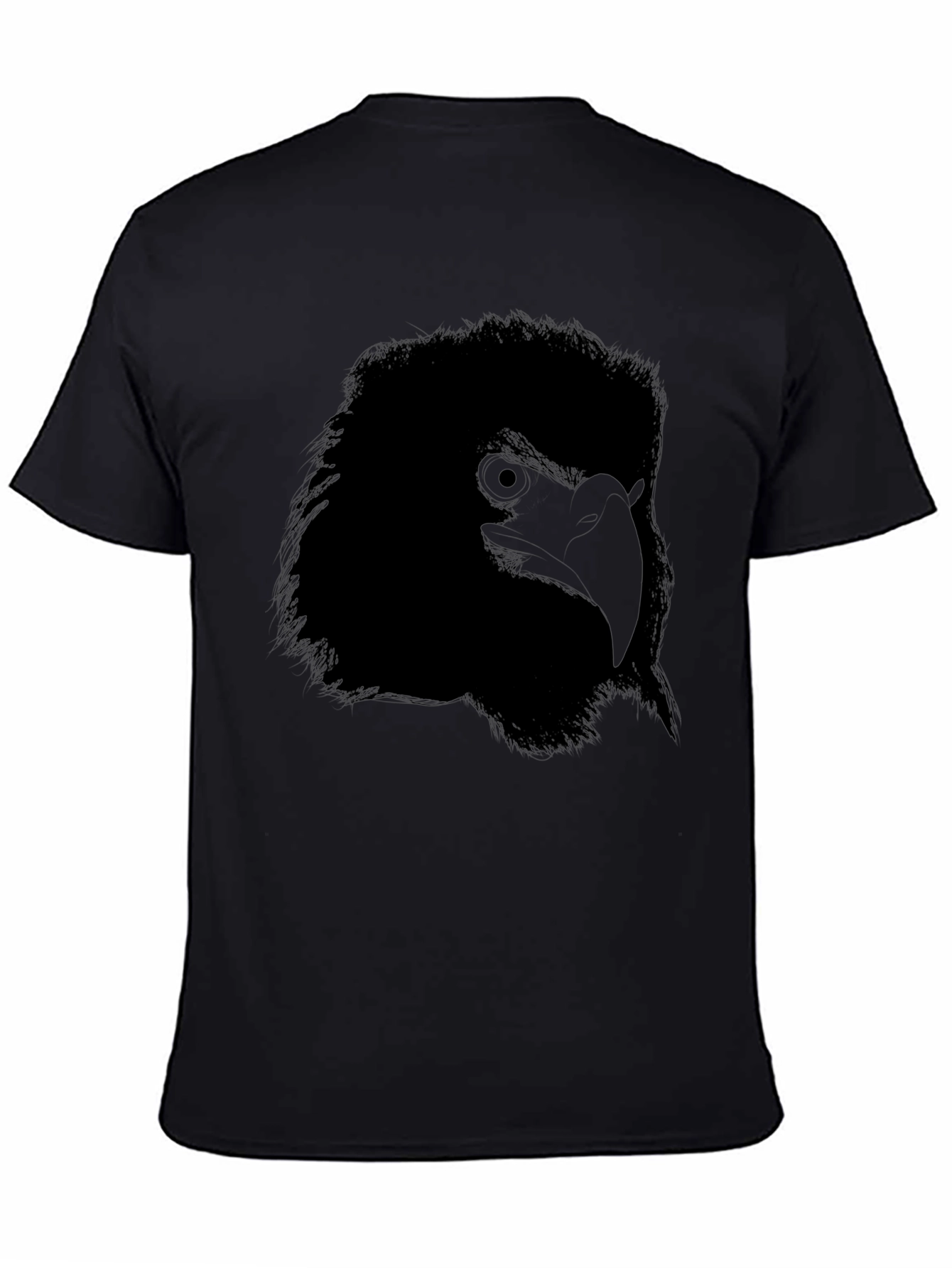 Black Bird Graphic Tee - Mens Stylish Casual Top