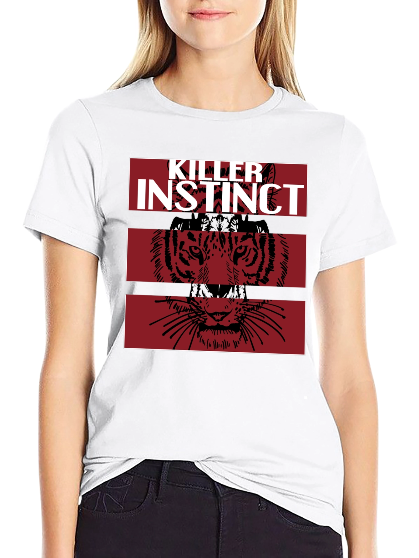 Killer Instinct Tiger Graphic Tee - Black