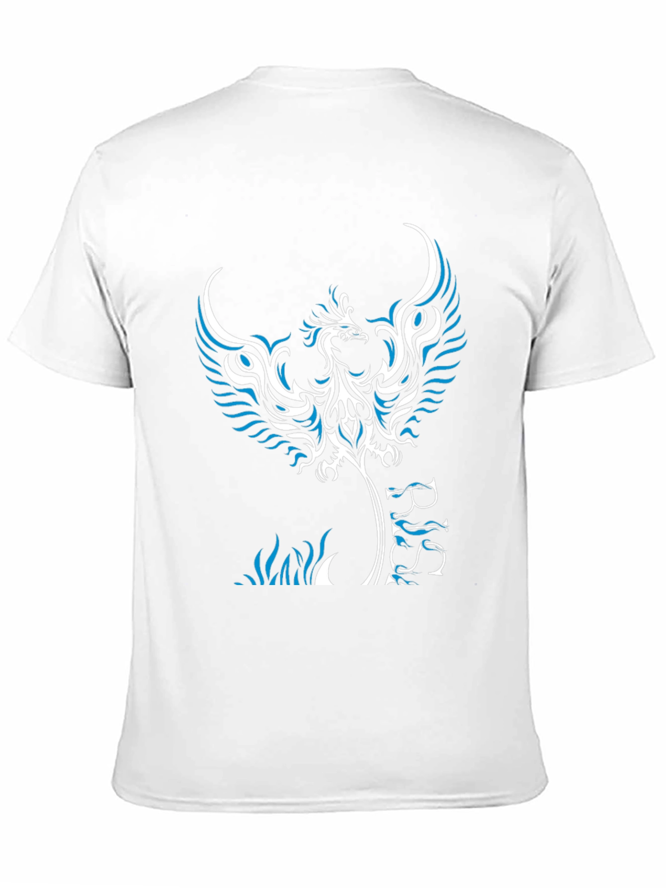 Phoenix Rise Graphic Tee - Black