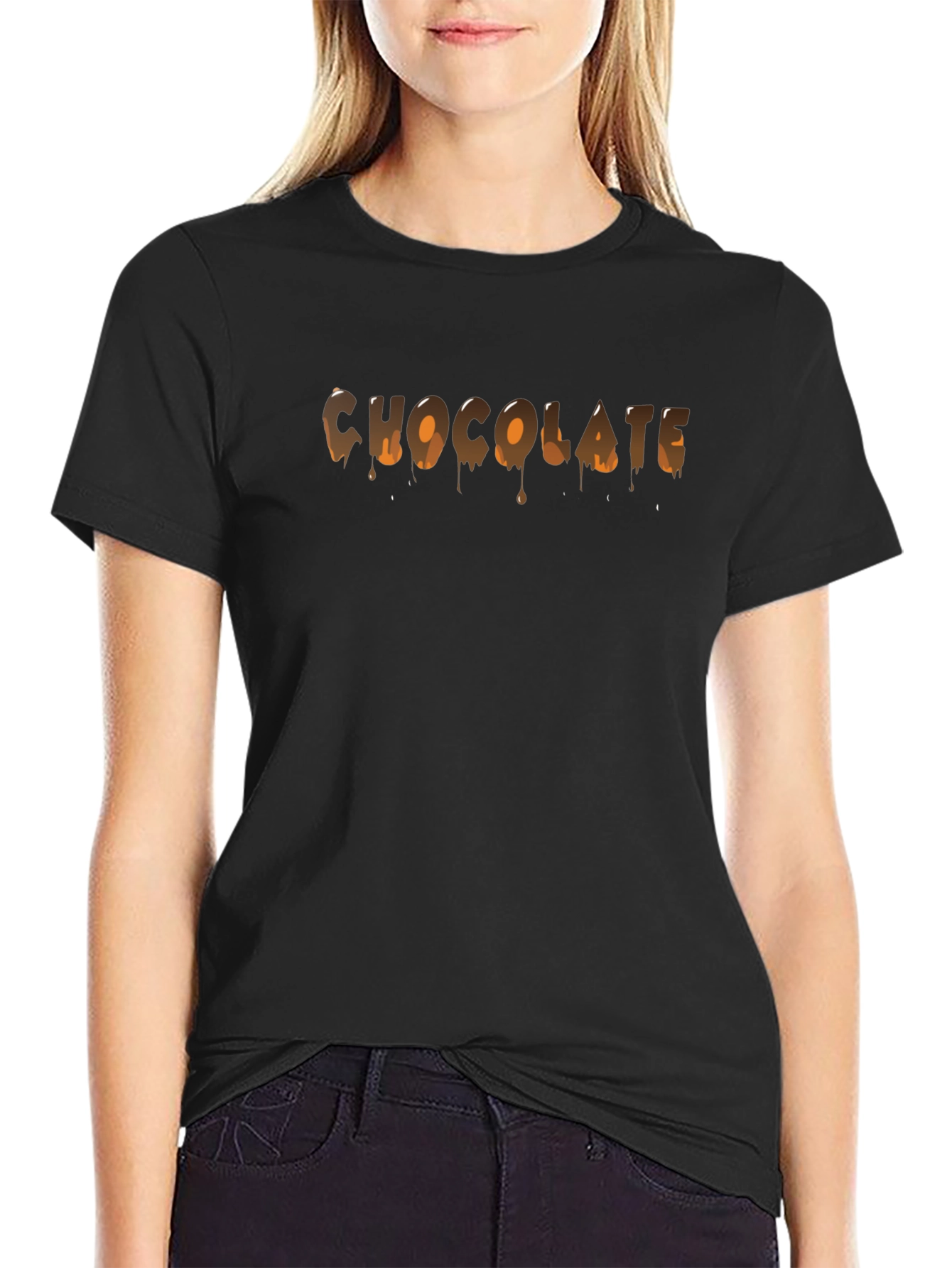 Chocolate Drip T-Shirt - Unique Graphic Tee
