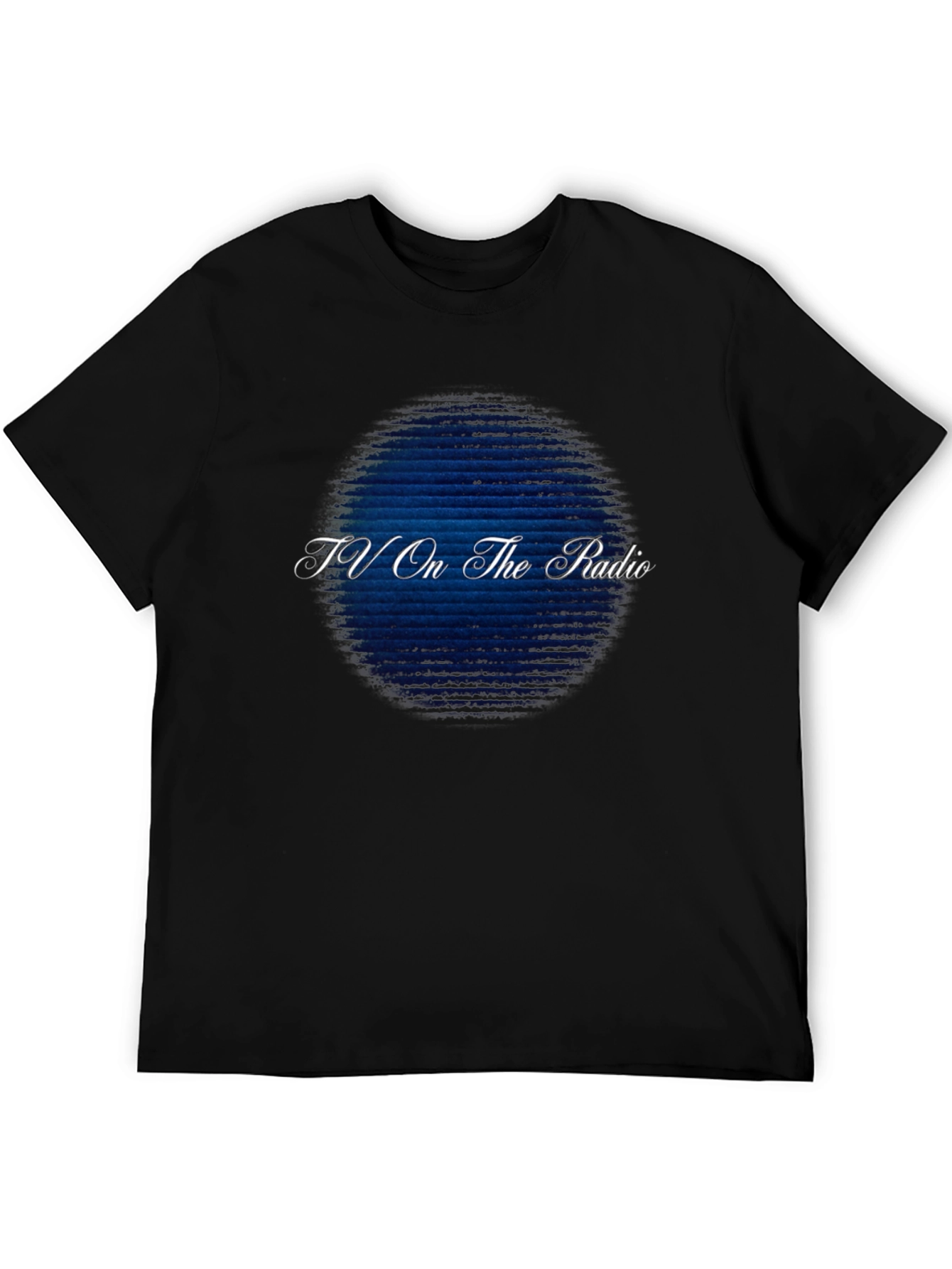 TV On The Radio Graphic Print Black T-Shirt