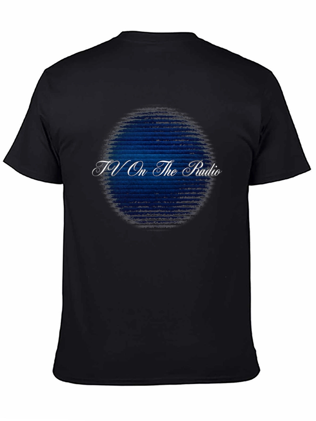 TV On The Radio Graphic Print Black T-Shirt