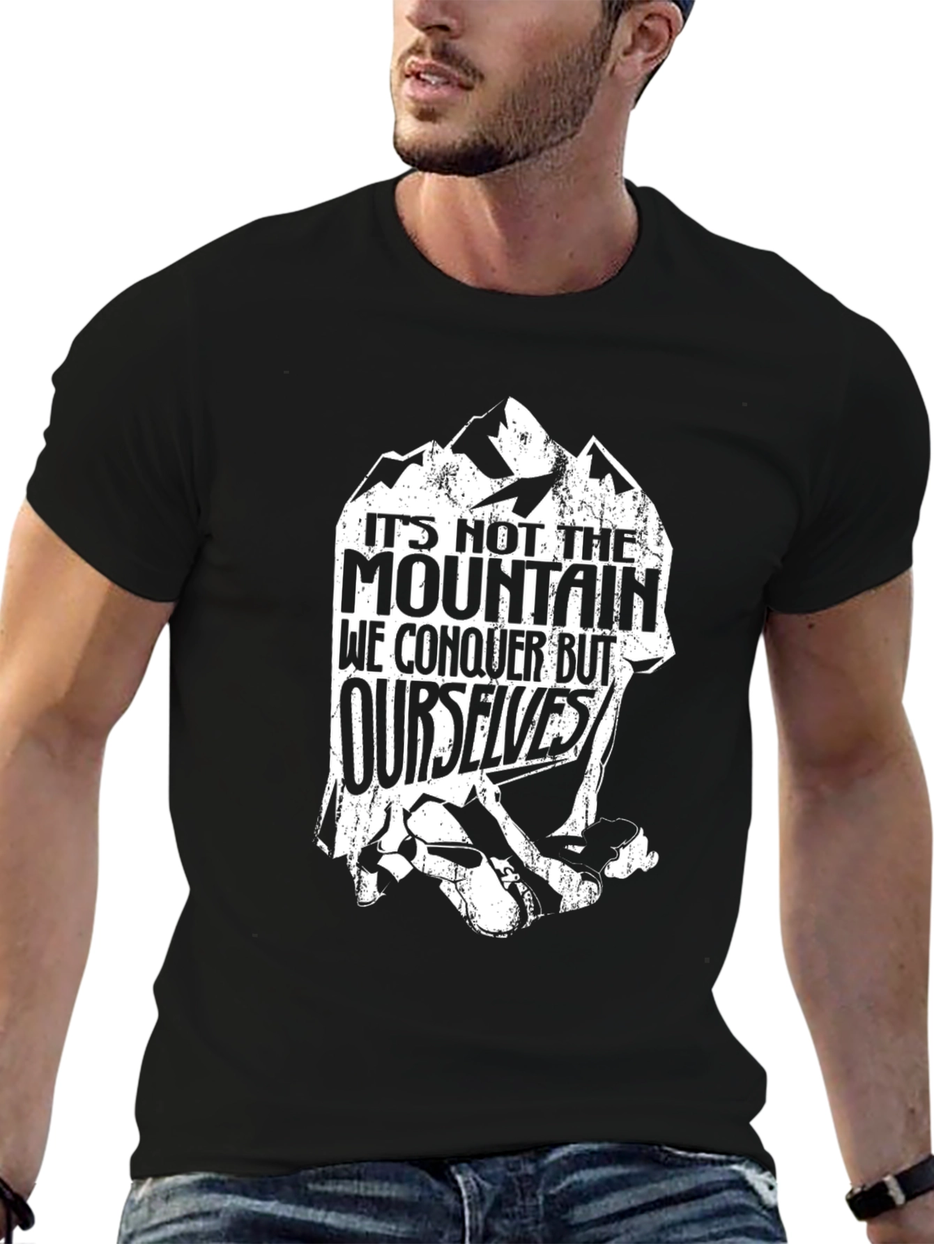 Motivational Mountain Climbing T-Shirt