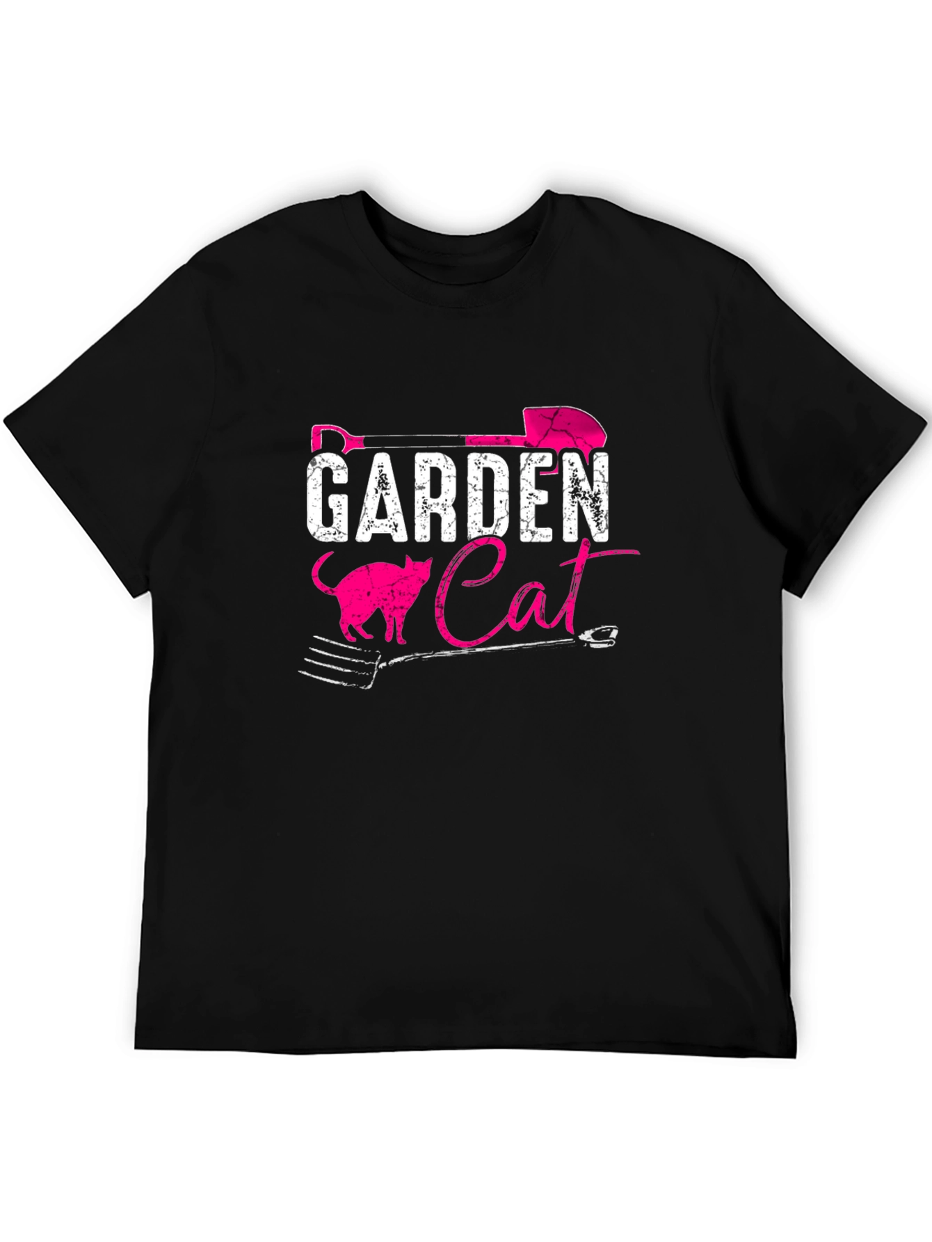 Garden Cat T-Shirt: Gardening Humor