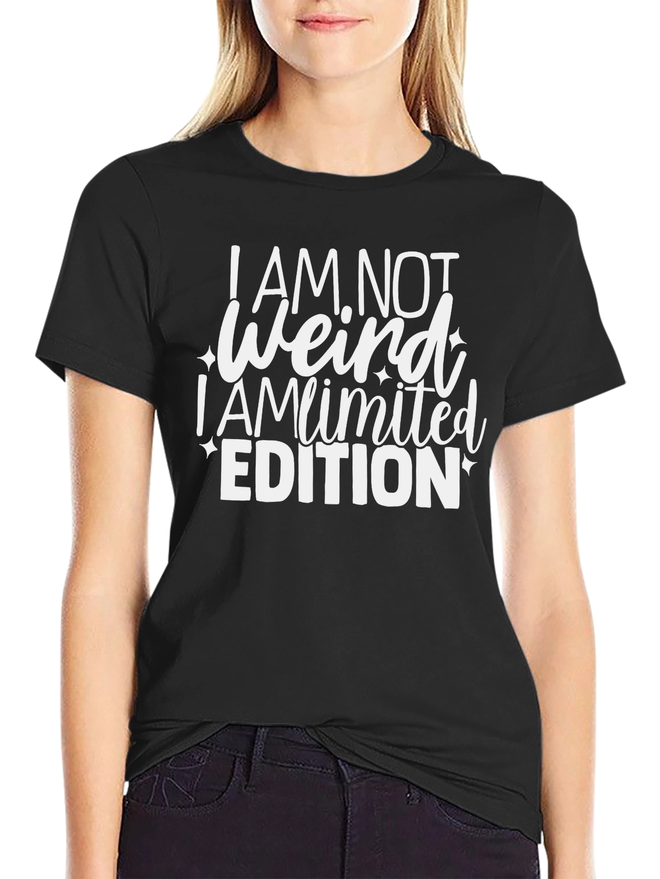 I Am Not Weird Limited Edition Black T-Shirt