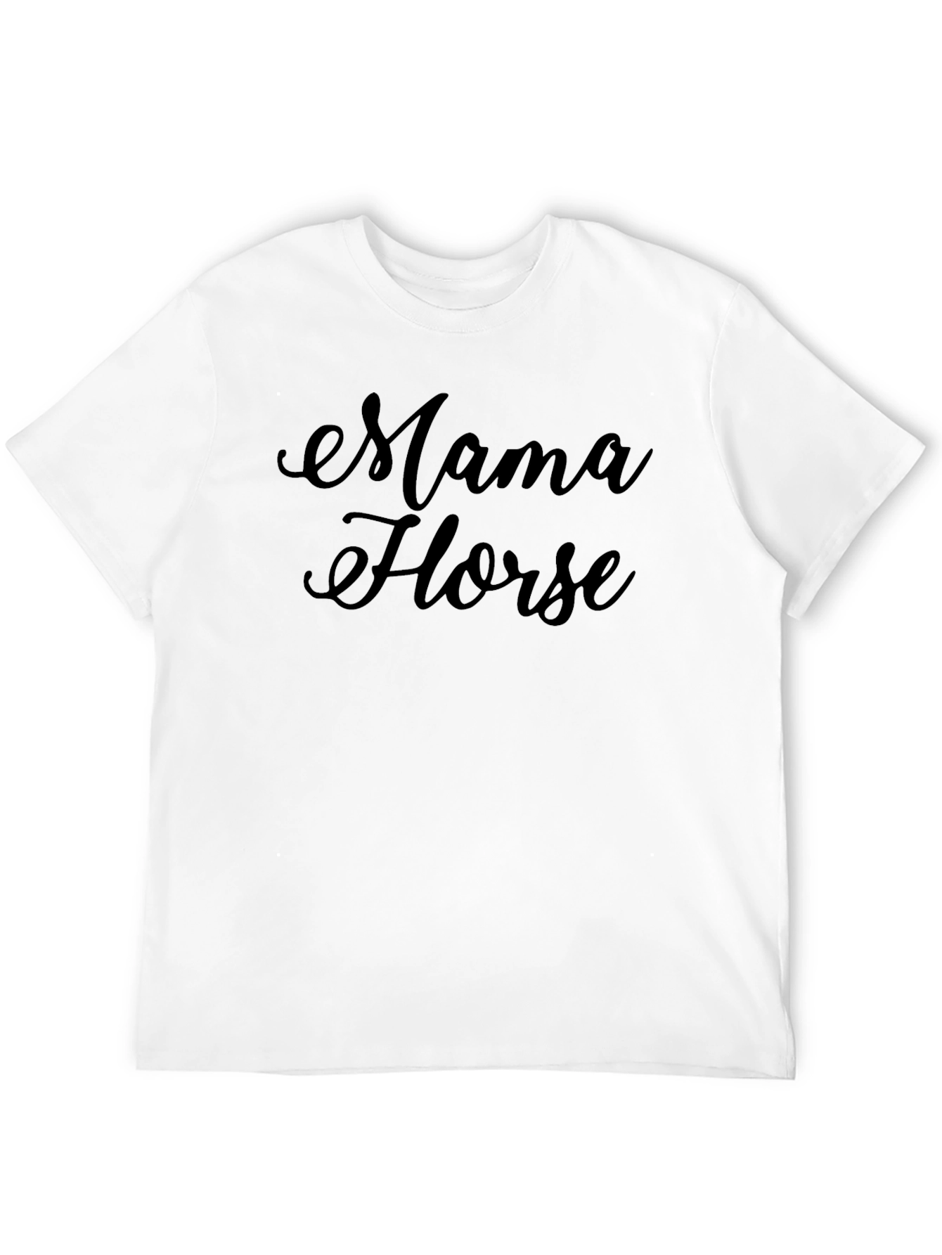 Mama Horse Black T-Shirt